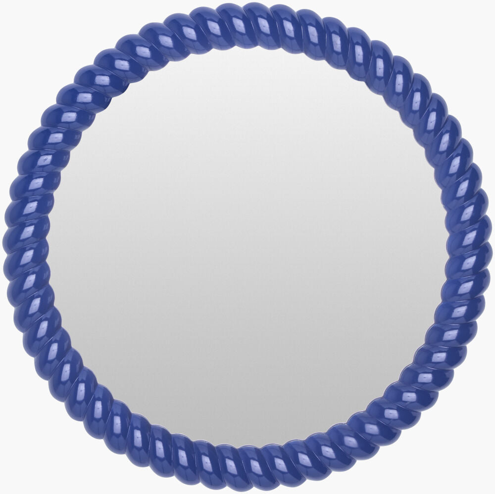 Cahaya Accent Mirror — Blue