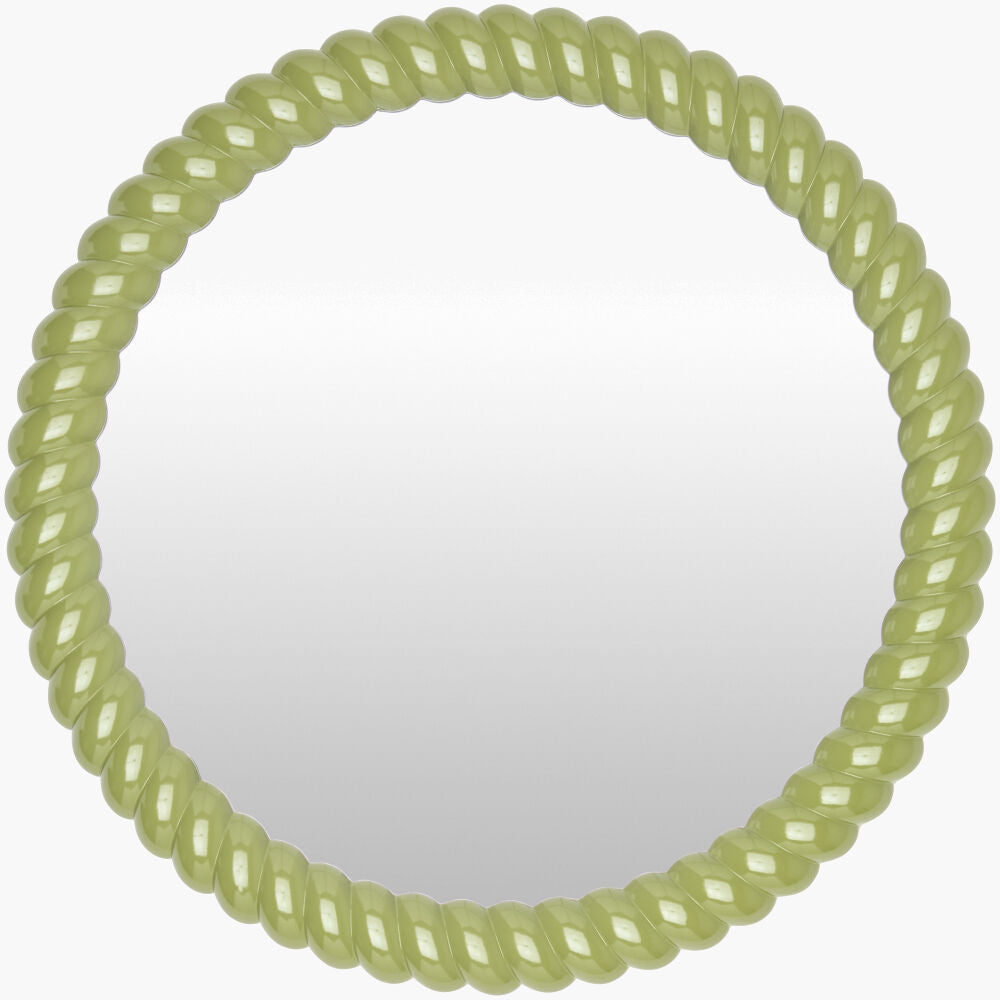 Cahaya Accent Mirror — Green