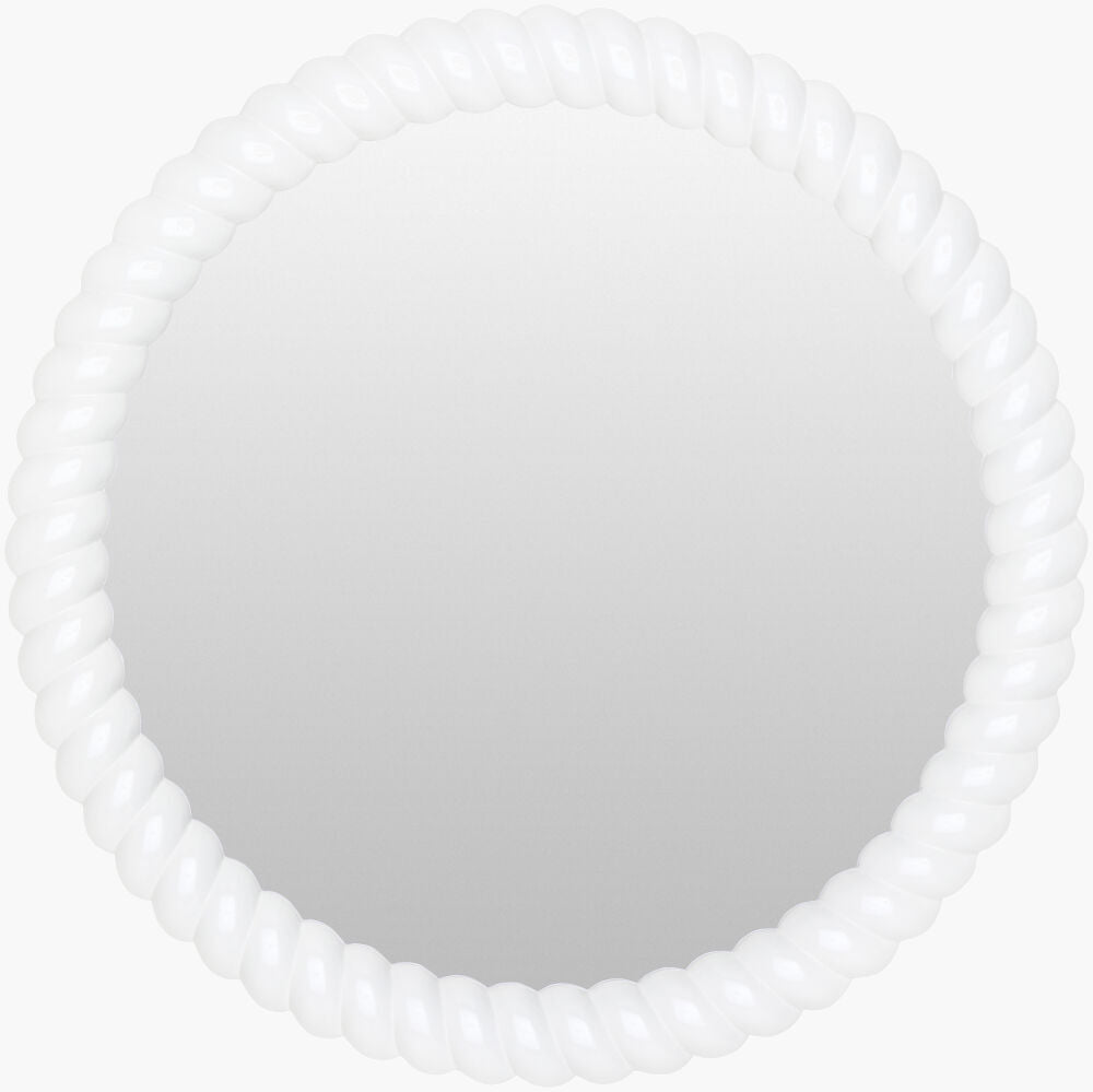 Cahaya Accent Mirror — White