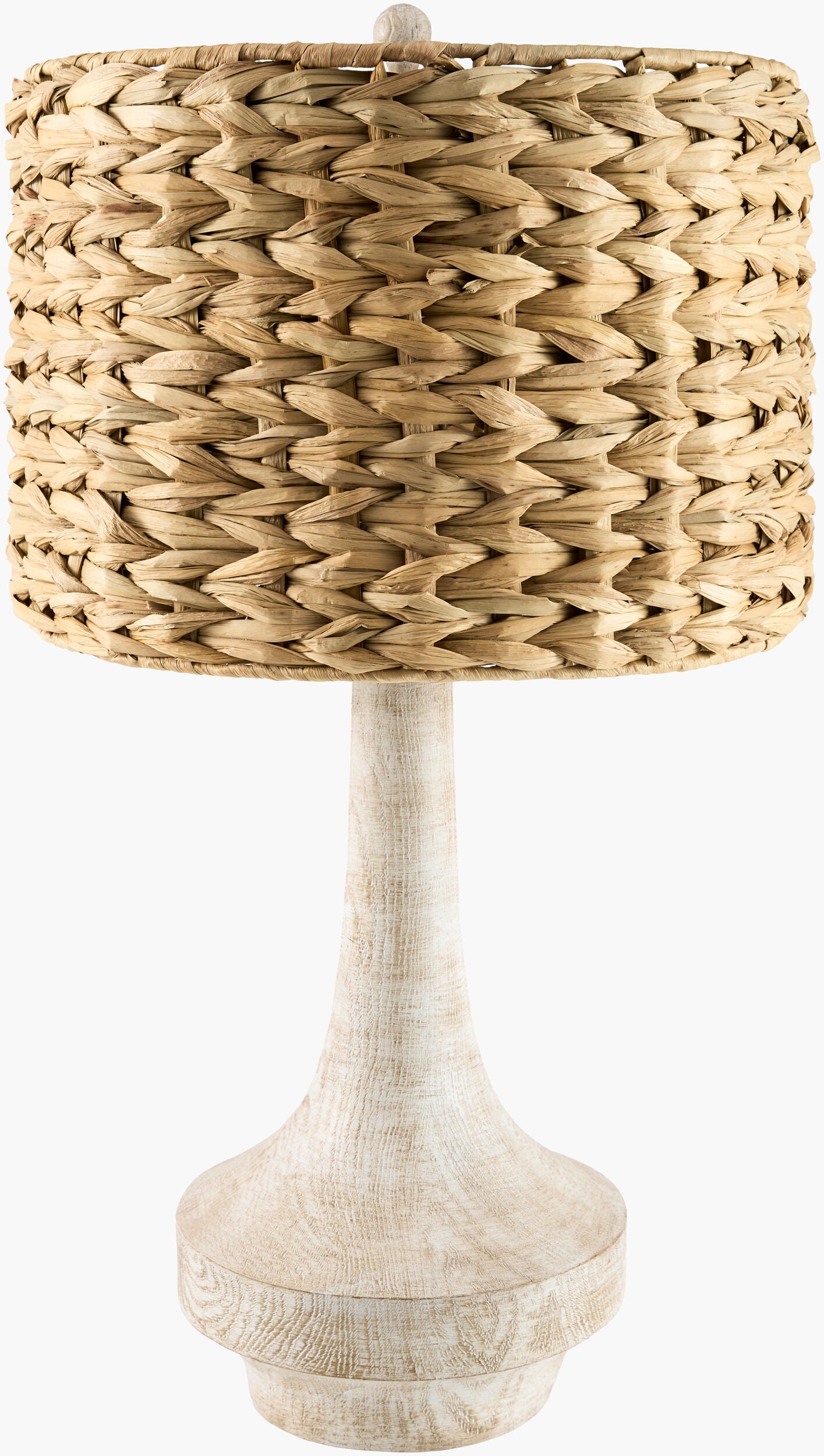 Carson Accent Table Lamp — White