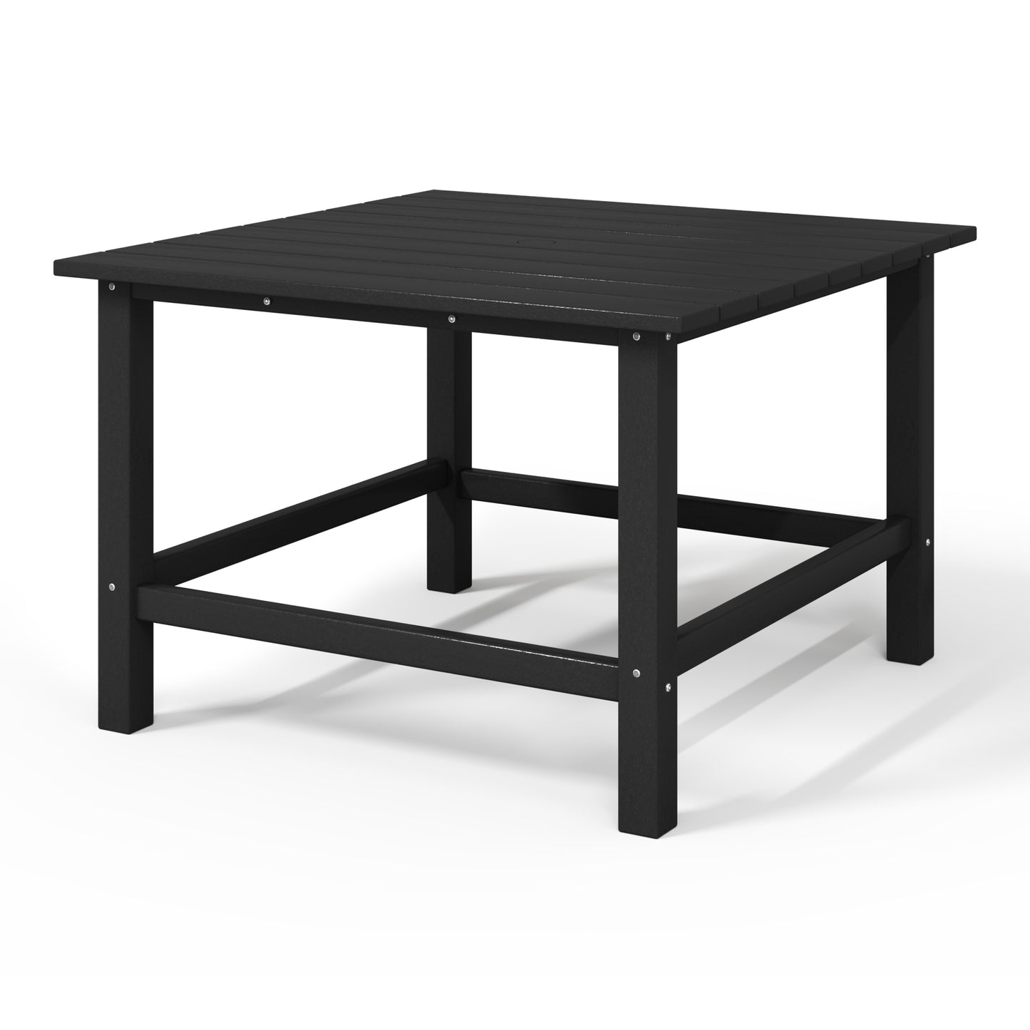 Tiny Terraces Kids' All-Weather Outdoor Square Dining Table (31" Top) Seahawk Designs Kids Patio Dining Tables