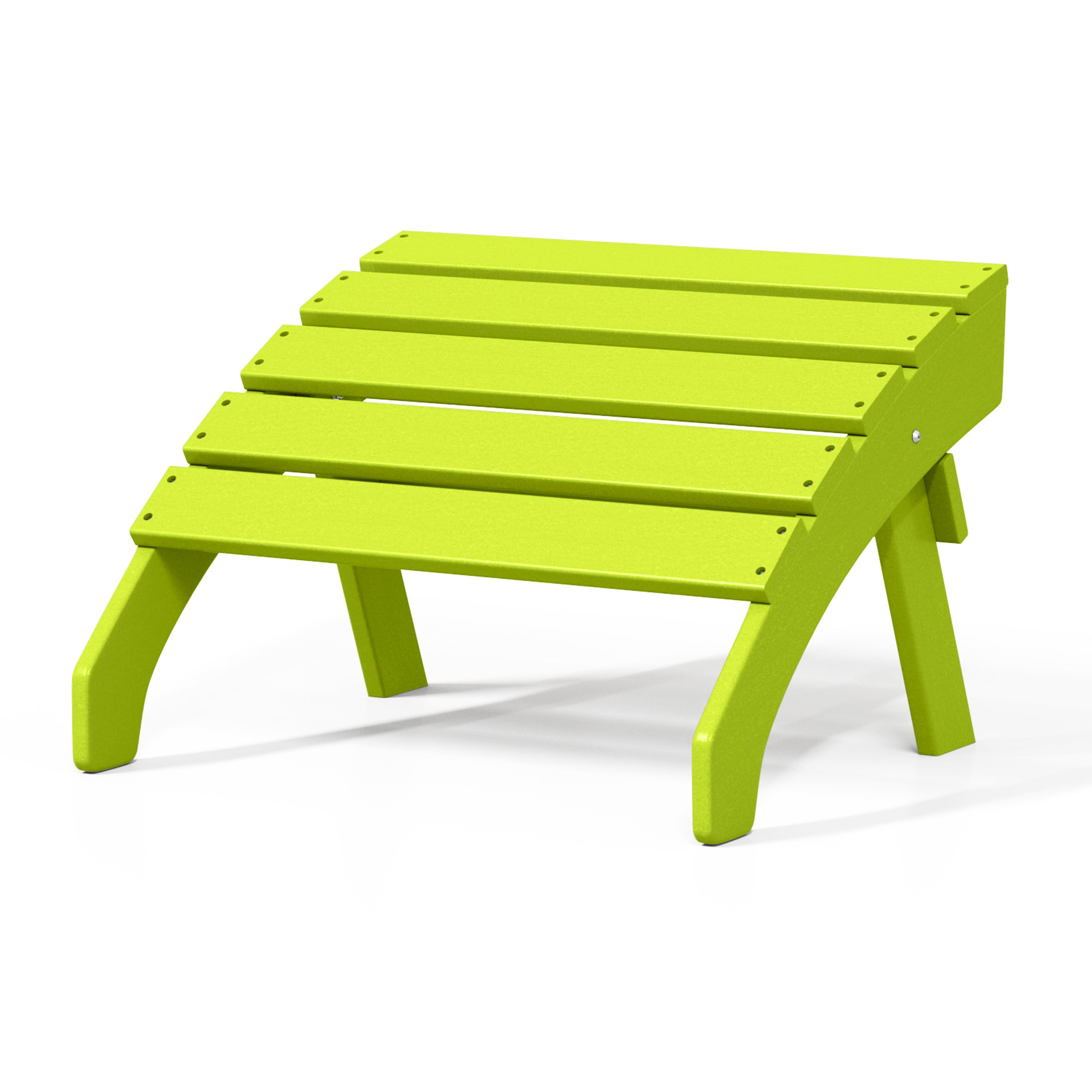 Westport All-Weather Outdoor Adirondack Folding Foot Rest/Ottoman Seahawk Designs Patio Ottomans
