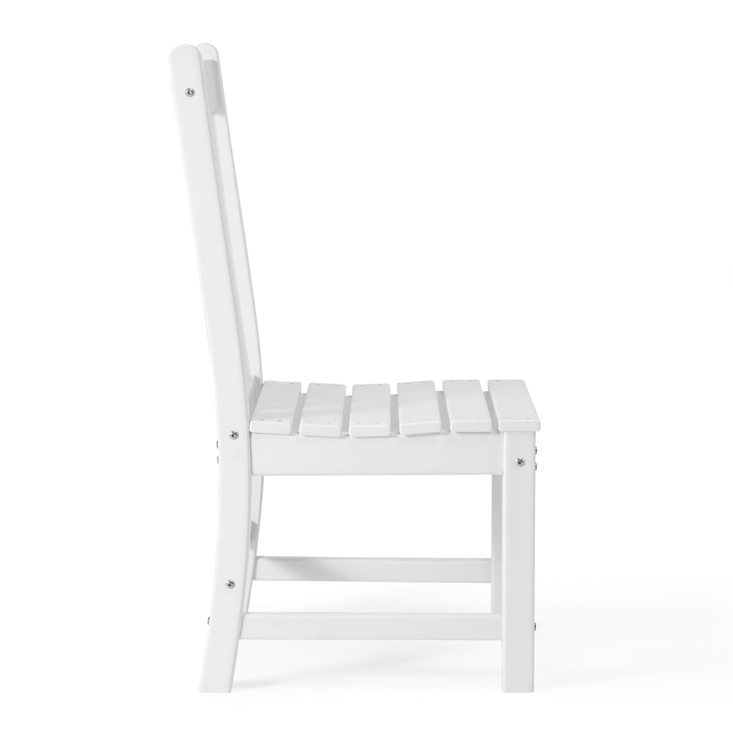 Tuscany All-Weather Outdoor Patio Dining Chair White Seahawk Designs Patio Dining Chairs