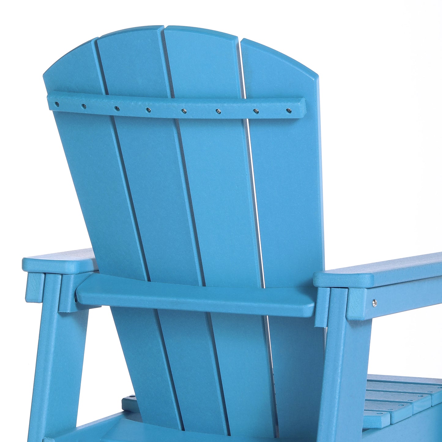 Tiny Terraces Kids' All-Weather Outdoor Poly Adirondack Chair Seahawk Designs Kids Adirondack Chairs