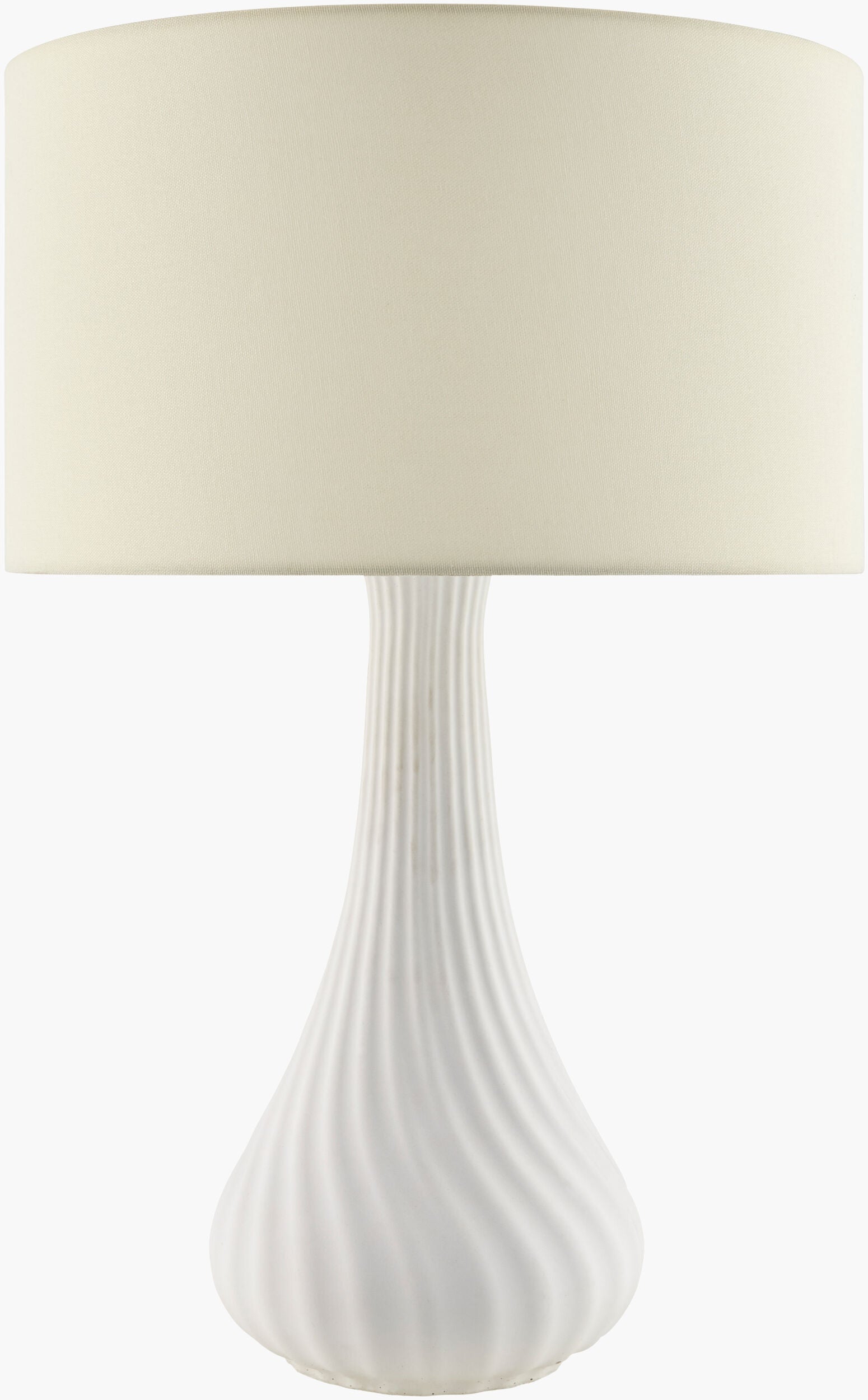 Cabezon Accent Table Lamp — White