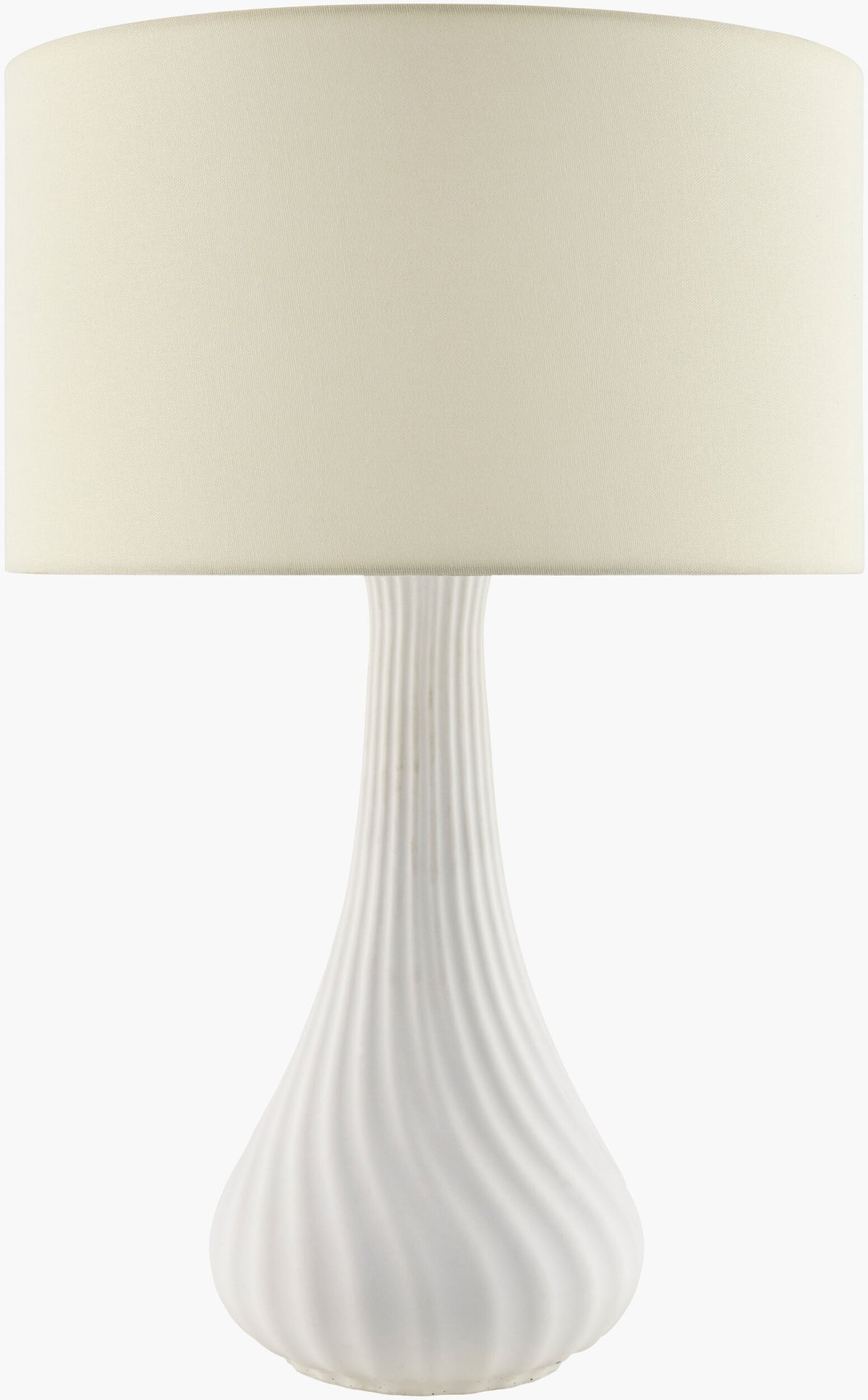 Cabezon Accent Table Lamp — White