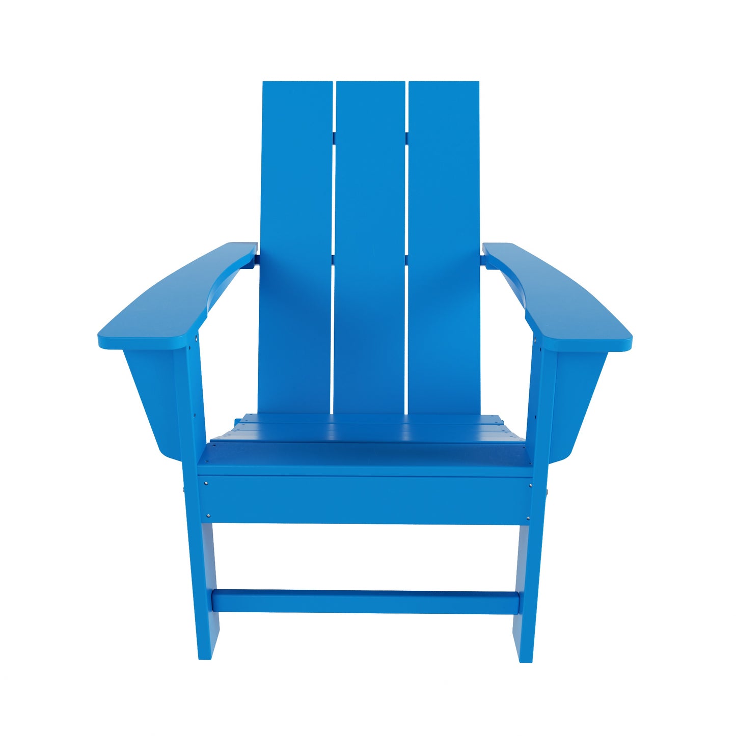 Malibu Modern All-Weather Outdoor Folding Adirondack Chair Pacific Blue Seahawk Designs Adirondack Chairs