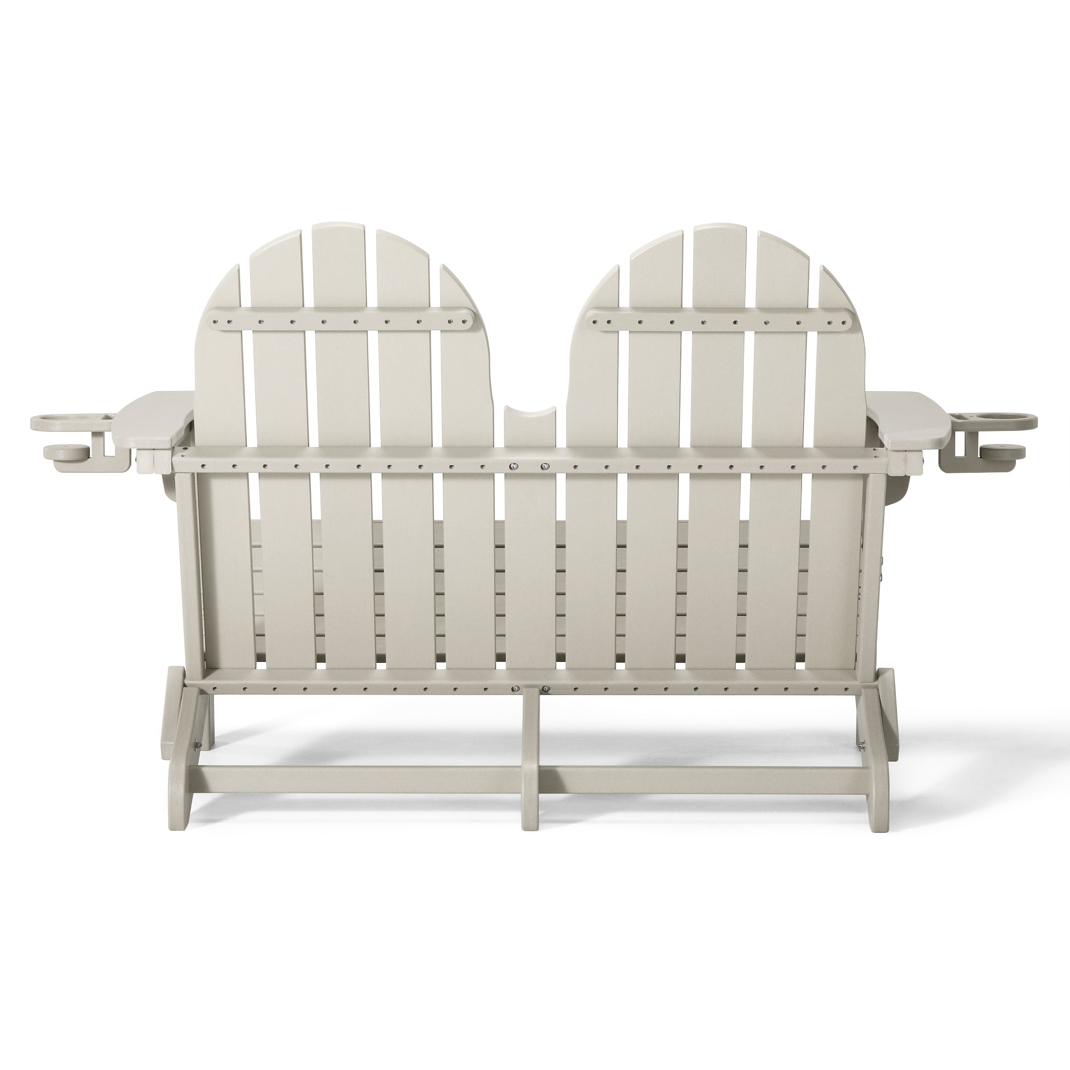 Magnolia Adirondack 49" Folding Bench Seahawk Designs Patio Benches