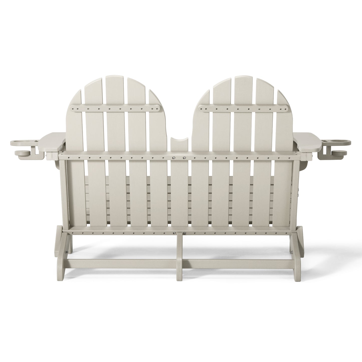 Magnolia Adirondack 49" Folding Bench Seahawk Designs Patio Benches