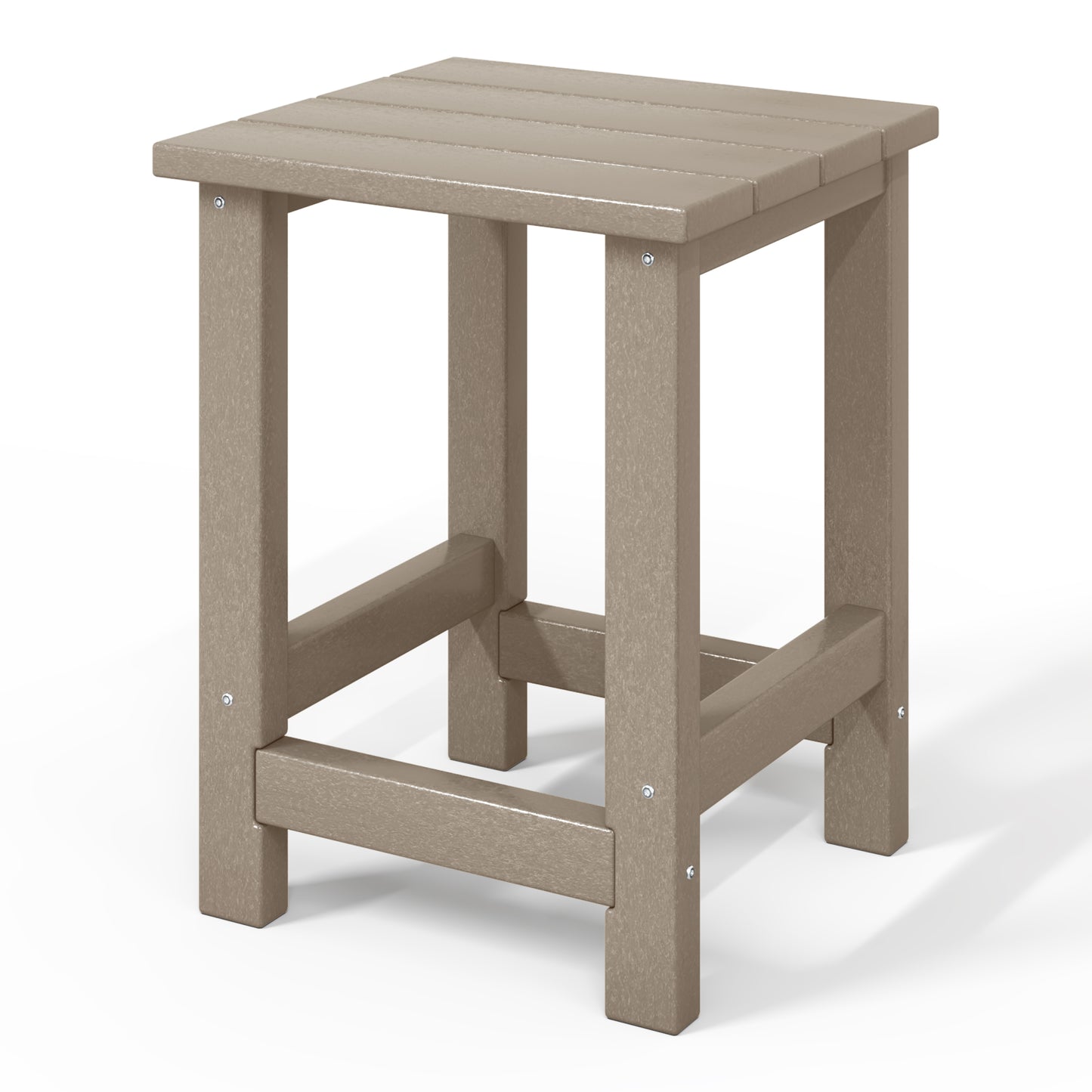 Tiny Terraces Kids' All-Weather Outdoor Side Table (12" Top) Seahawk Designs Kids Patio Side Tables