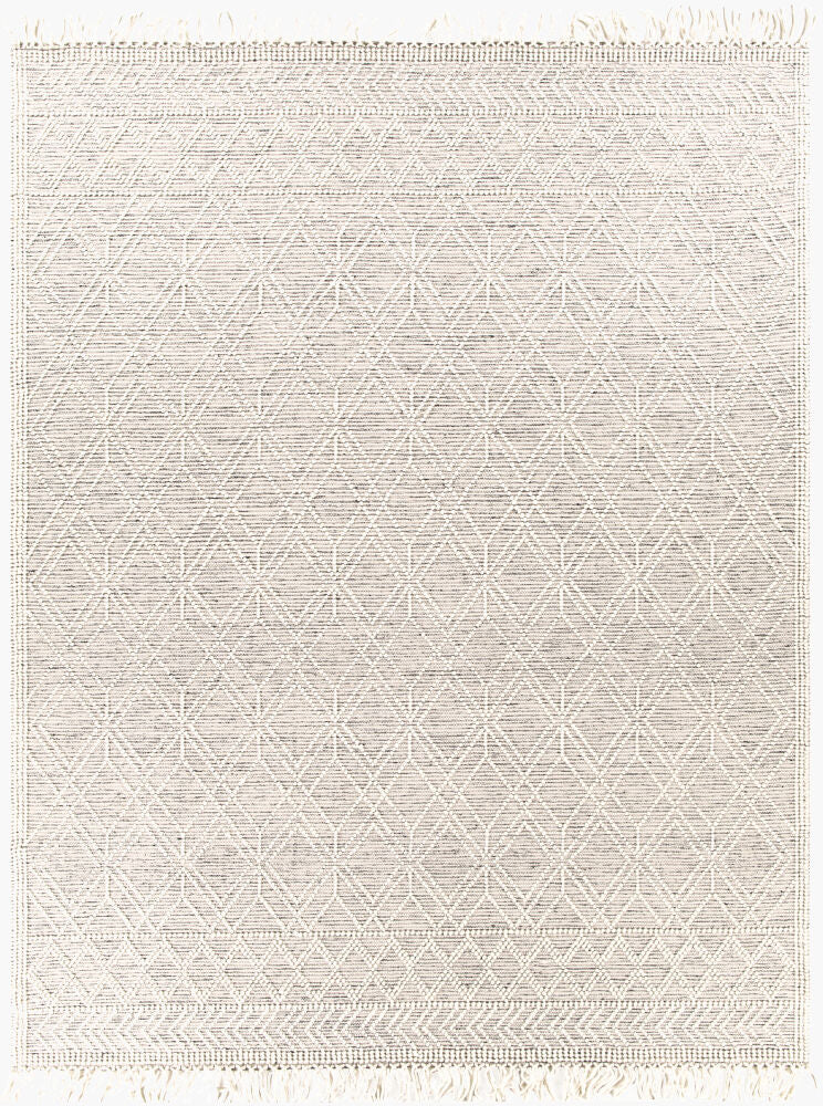 Casa DeCampo Handmade Rug — Black/Ivory