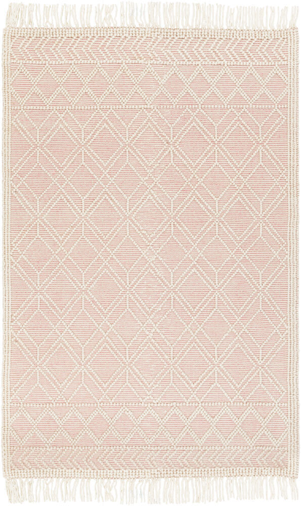 Casa DeCampo Handmade Rug — Ivory/Pink