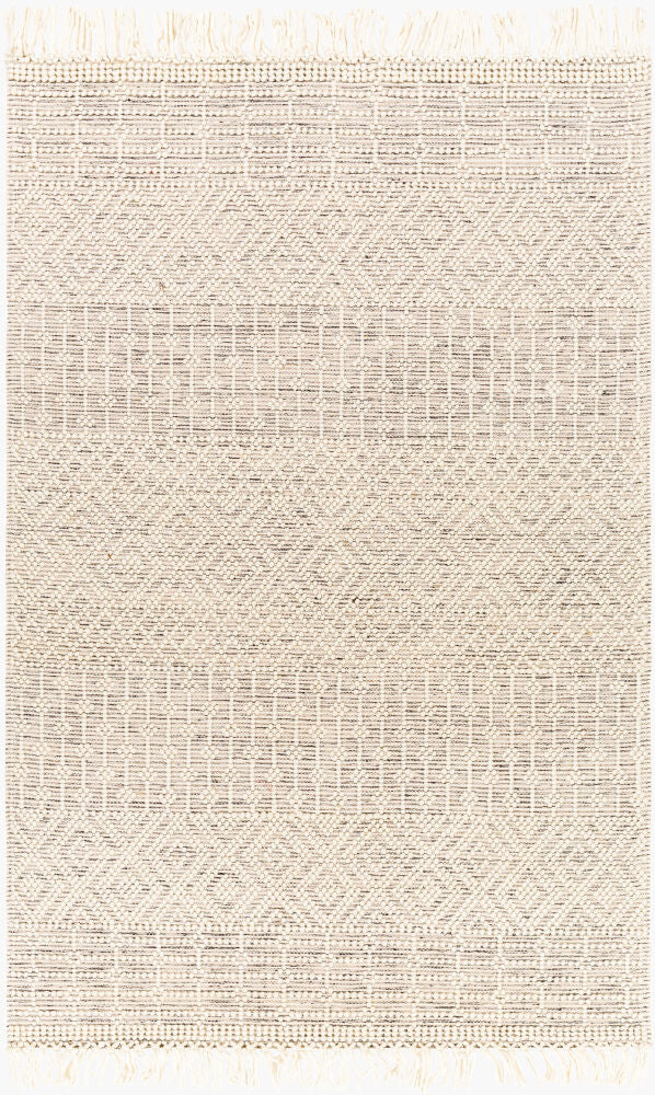 Casa DeCampo Handmade Rug — Black/Light Beige