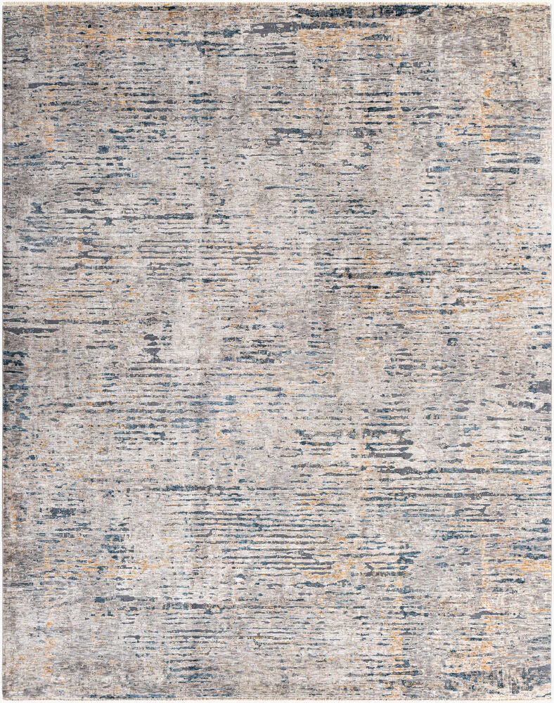 Cardiff Machine Woven Rug — Beige/Blue