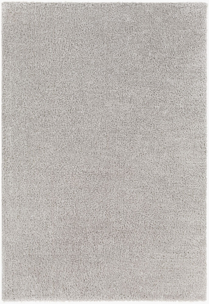 Cloudy Shag Machine Woven Rug — Gray