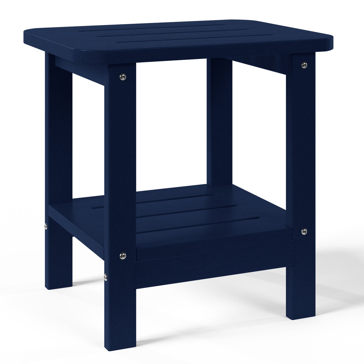 Santa Barbara Side Table Navy Blue Seahawk Designs Patio Side Tables