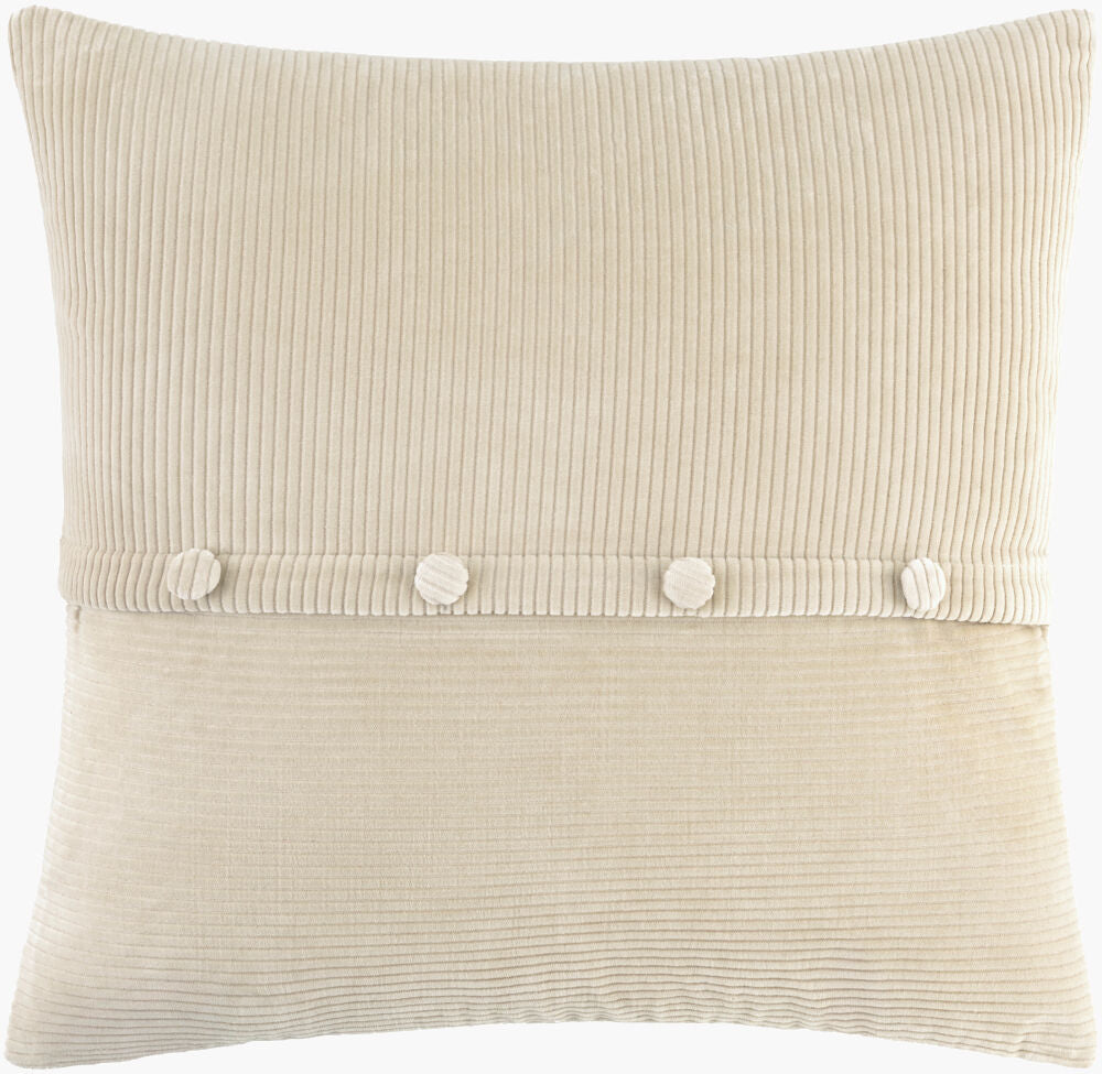Corduroy Quarters Accent Pillow