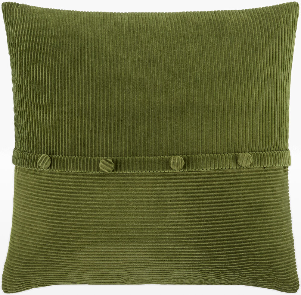 Corduroy Quarters Accent Pillow