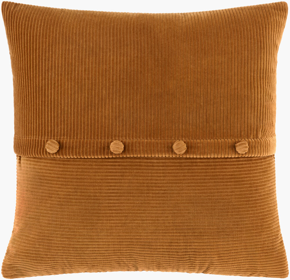 Corduroy Quarters Accent Pillow