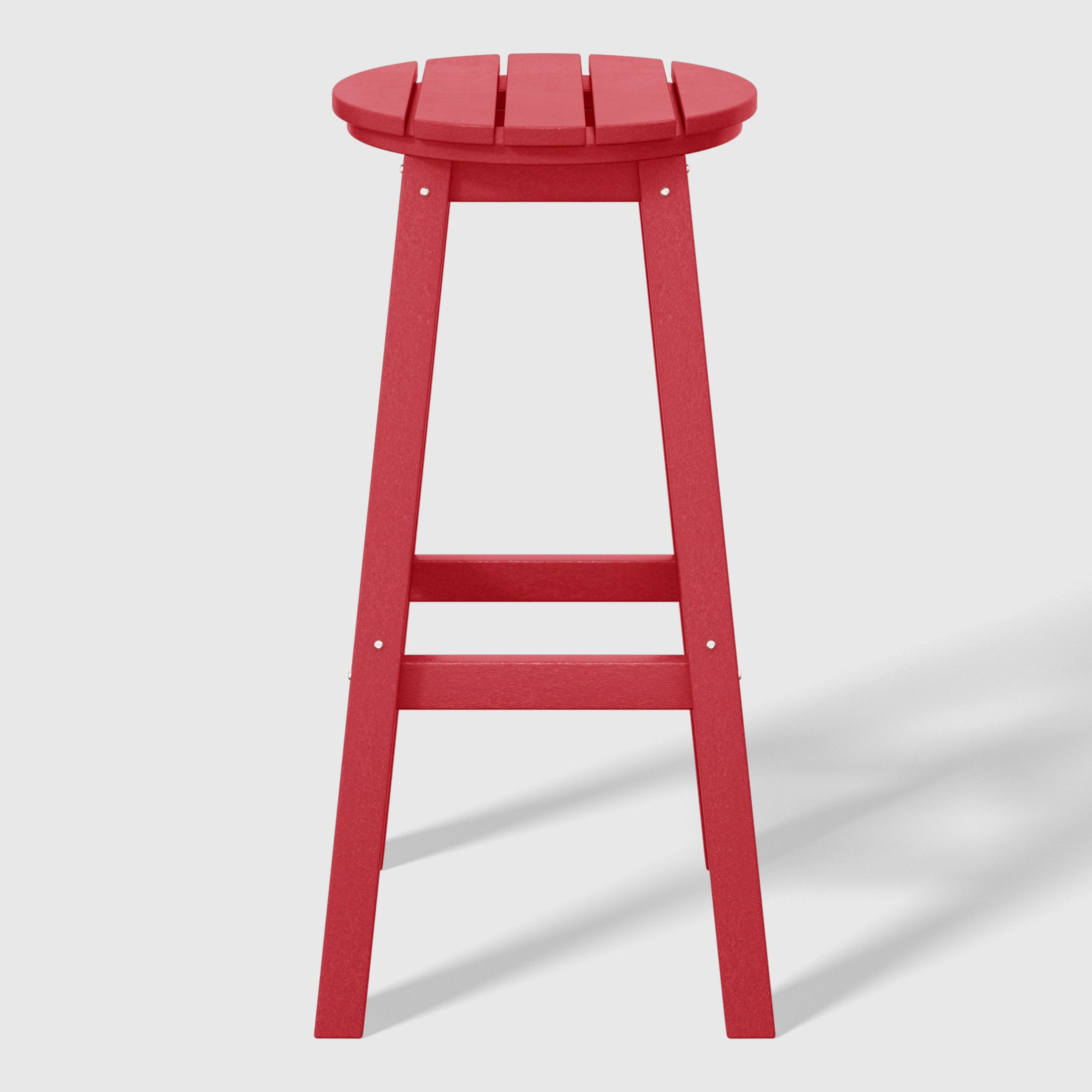 Stockholm All-Weather Outdoor Round Bar Stool (29" Height) Seahawk Designs Patio Bar & Counter Stools