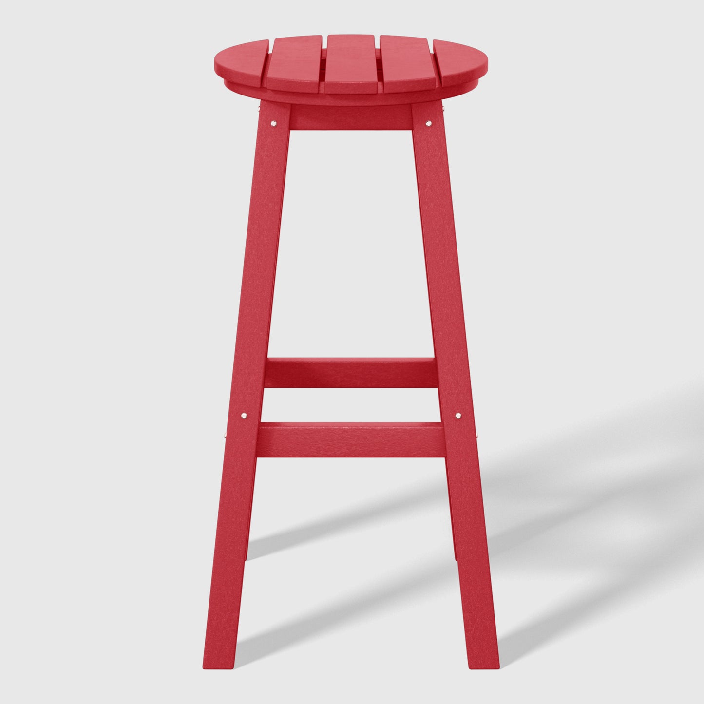 Stockholm All-Weather Outdoor Round Bar Stool (29" Height) Seahawk Designs Patio Bar & Counter Stools