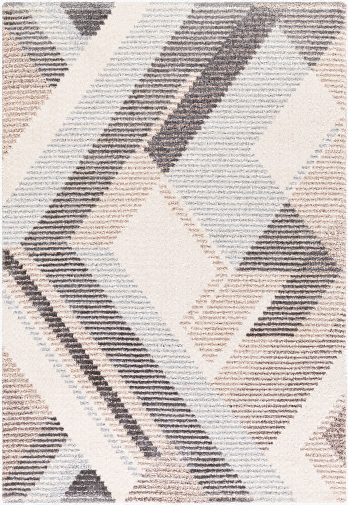 Cielo Machine Woven Rug — Charcoal/Gray