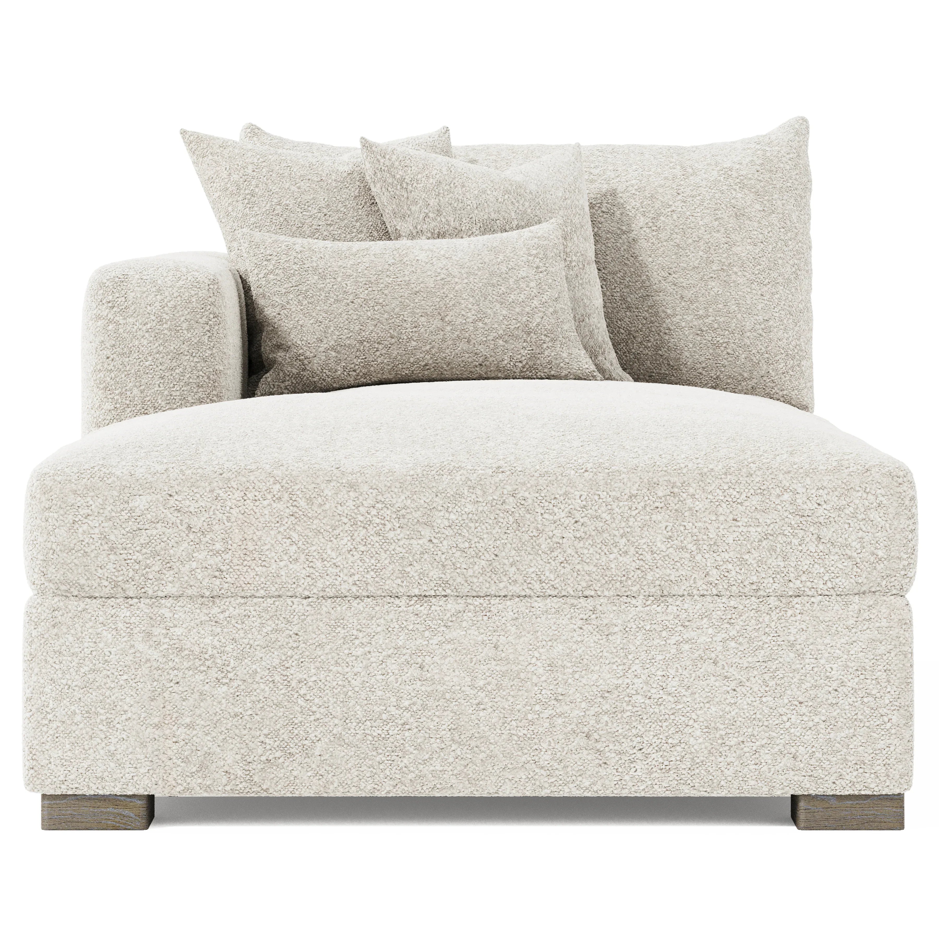 Helena Fabric Left Arm Chaise Bernhardt Interiors