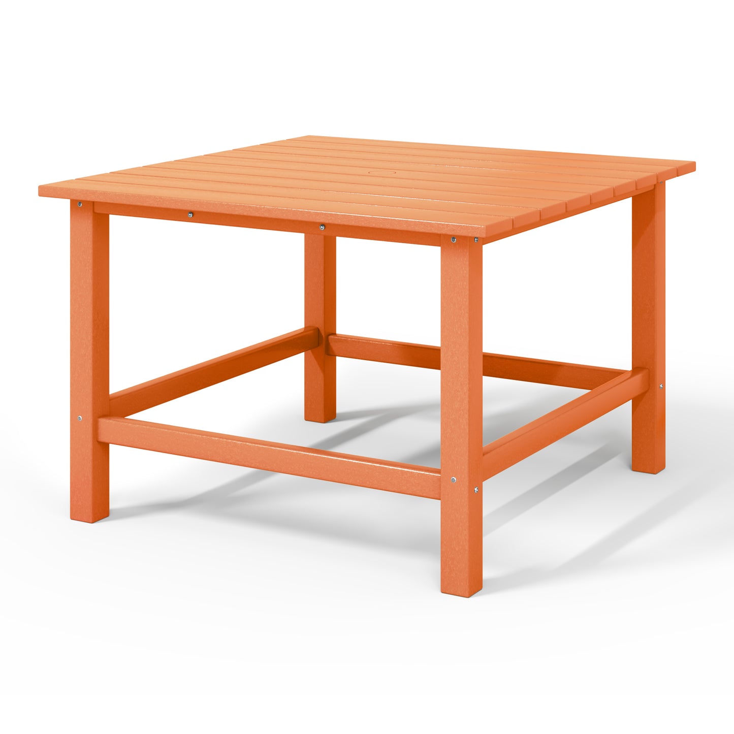Tiny Terraces Kids' All-Weather Outdoor Square Dining Table (31" Top) Seahawk Designs Kids Patio Dining Tables