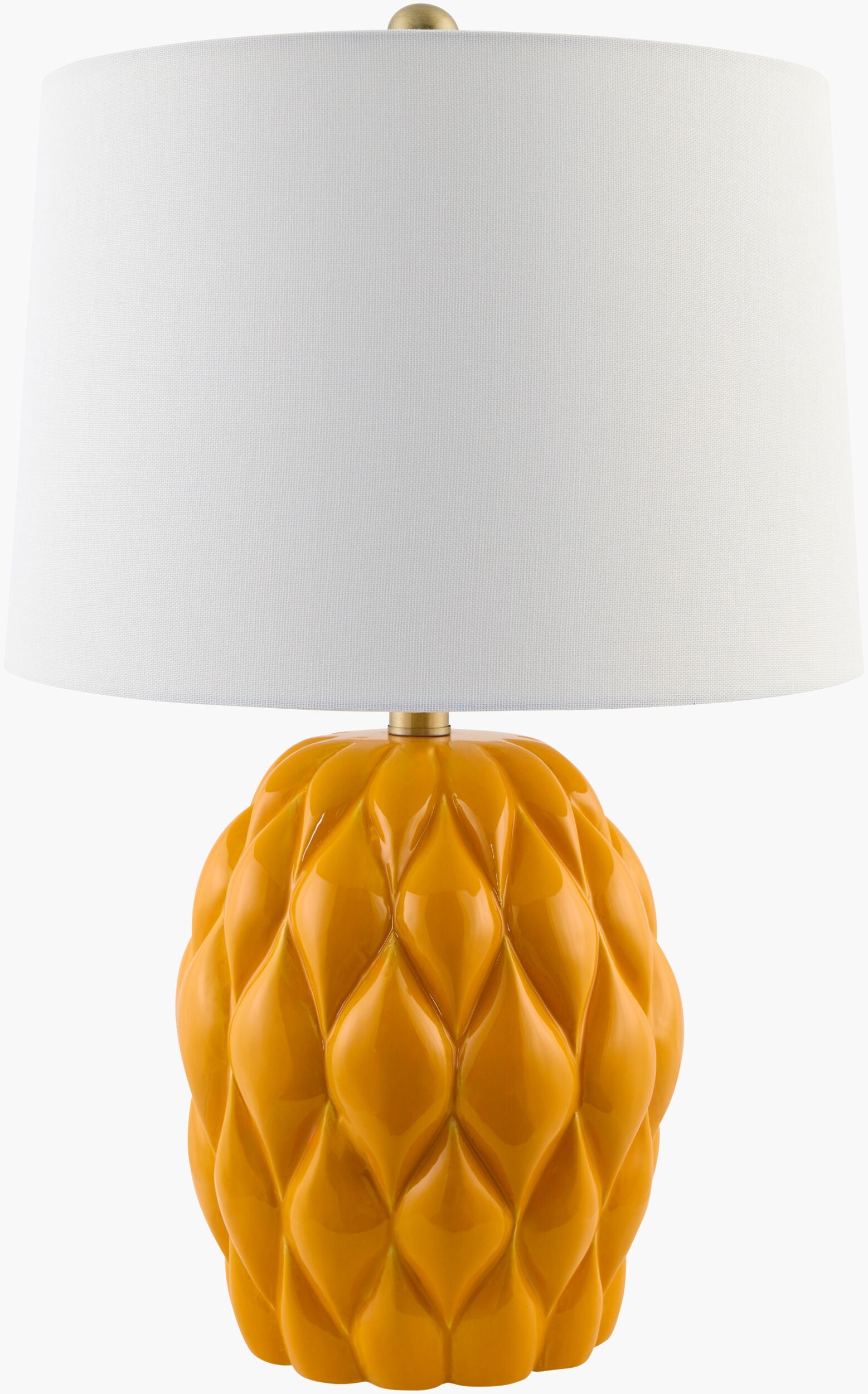 Cagli Accent Table Lamp — Orange