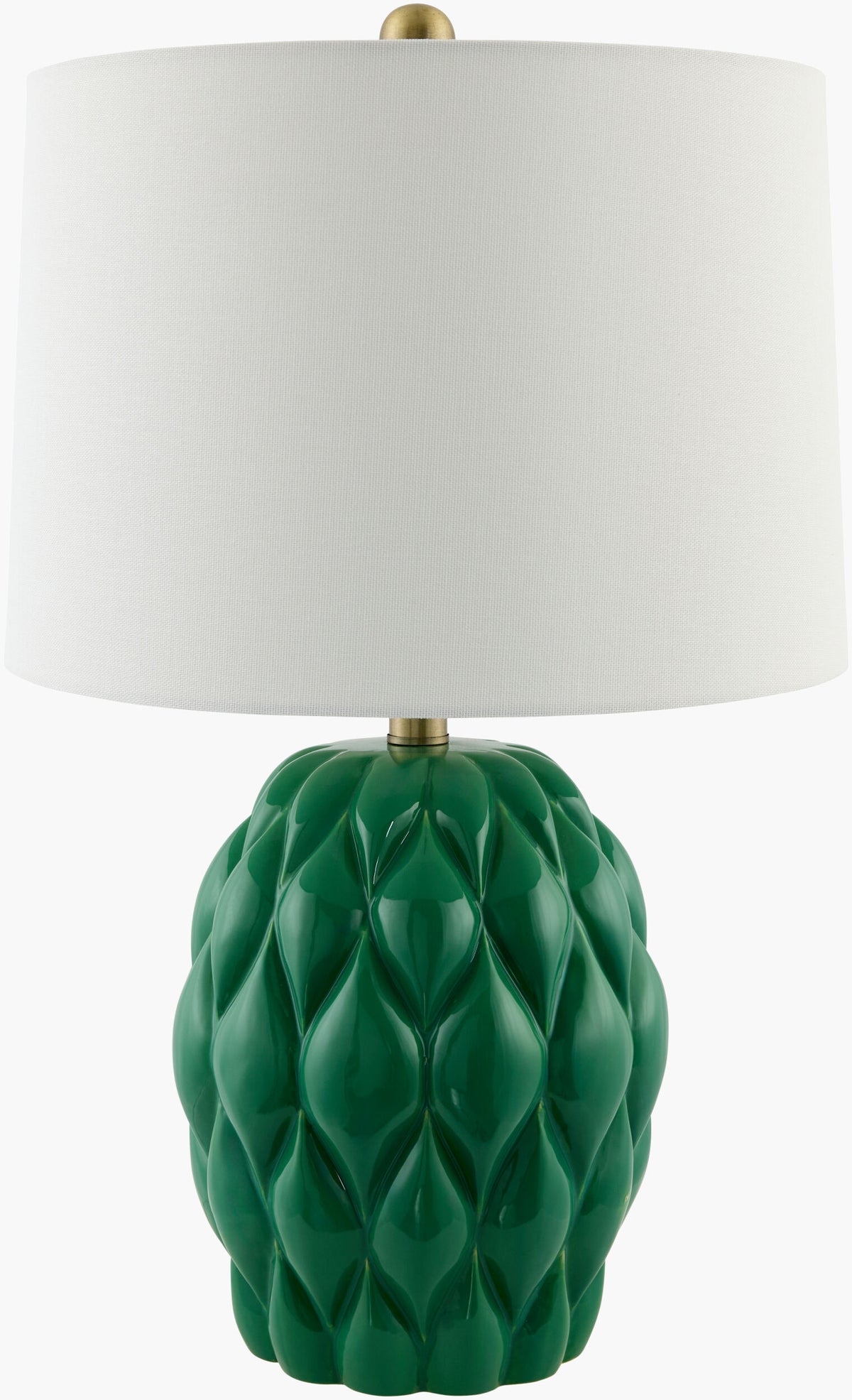 Cagli Accent Table Lamp — Green