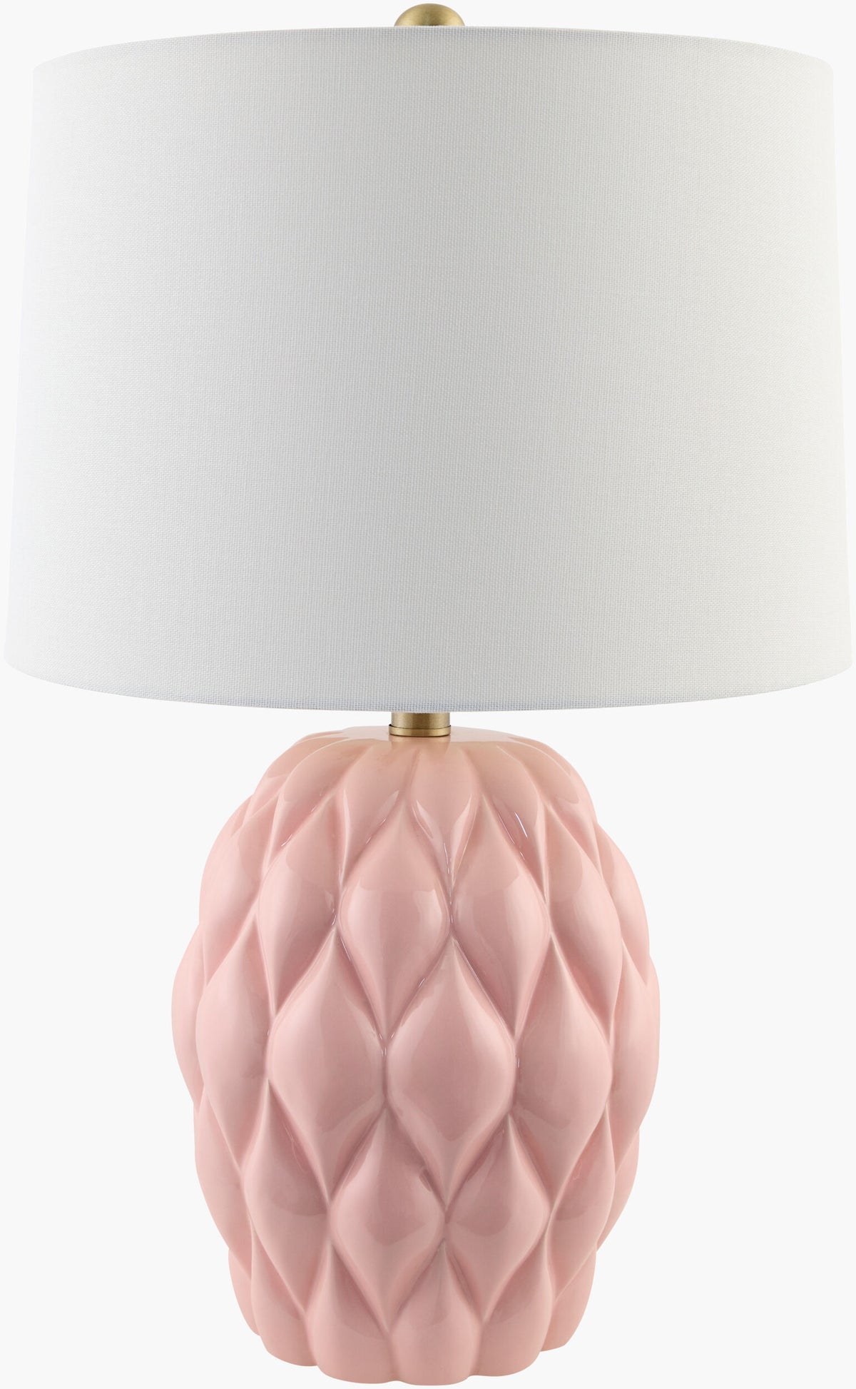 Cagli Accent Table Lamp — Pink