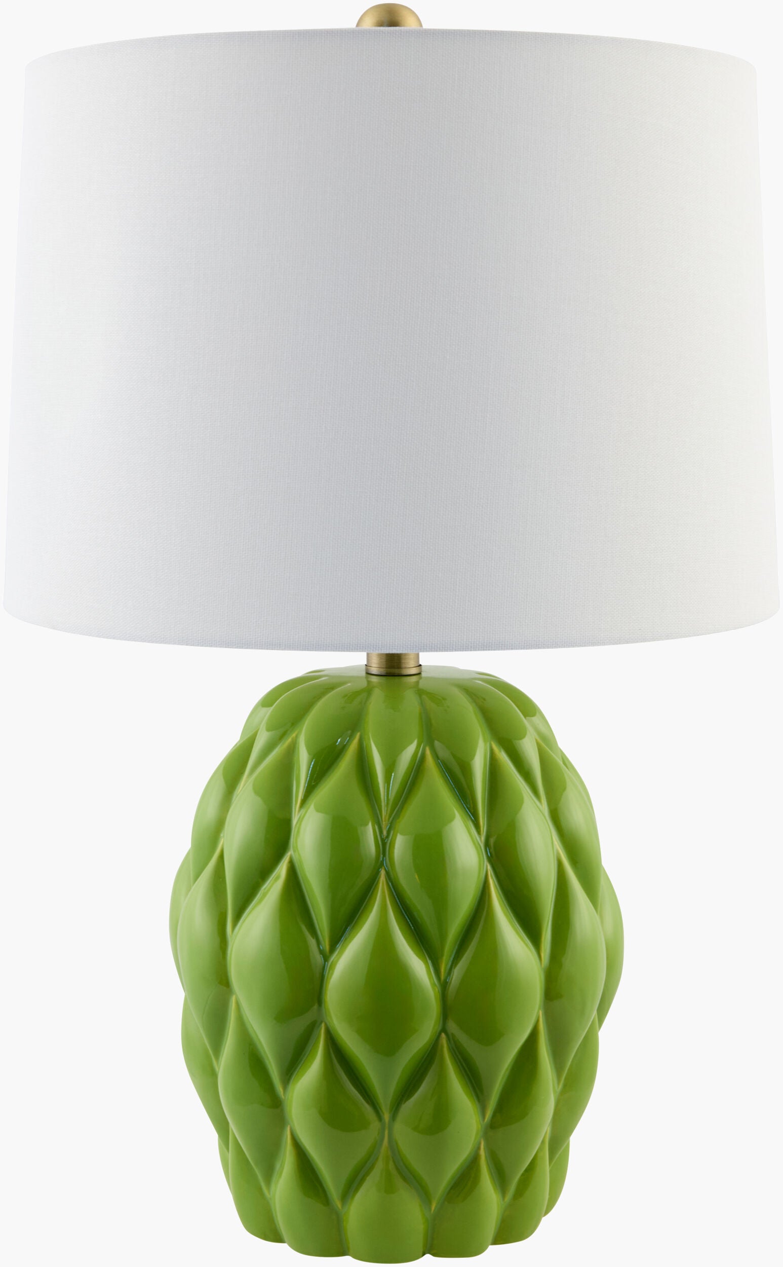 Cagli Accent Table Lamp — Grass Green
