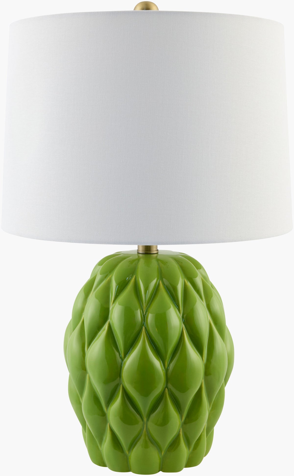 Cagli Accent Table Lamp — Grass Green