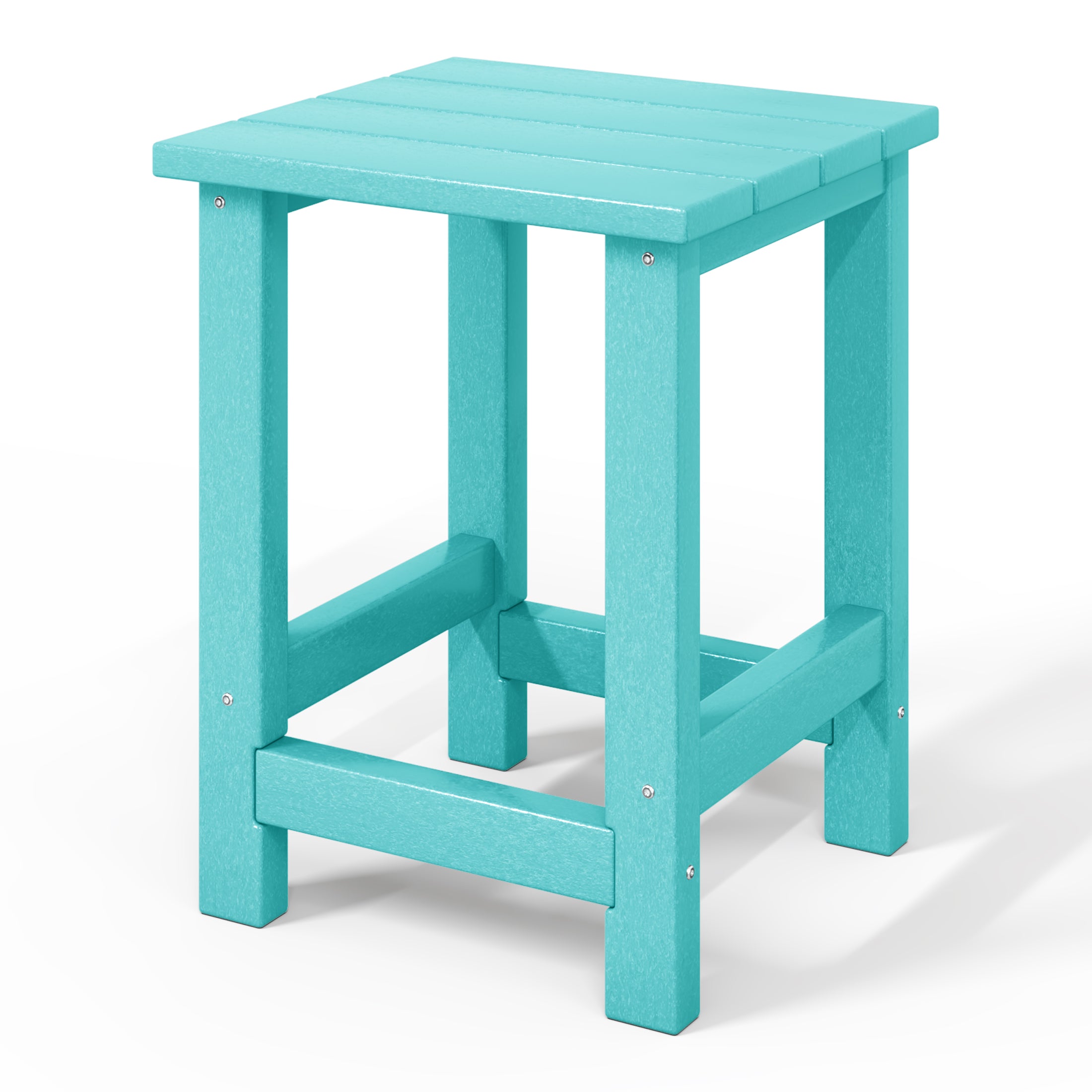Tiny Terraces Kids' All-Weather Outdoor Side Table (12" Top) Seahawk Designs Kids Patio Side Tables