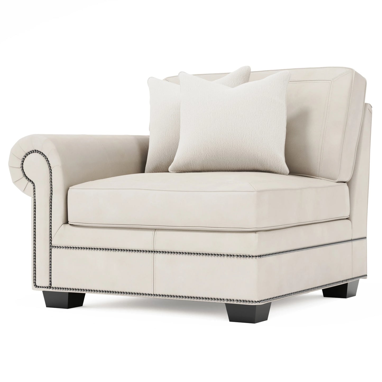 Grandview Leather Left Arm Chair Bernhardt Living