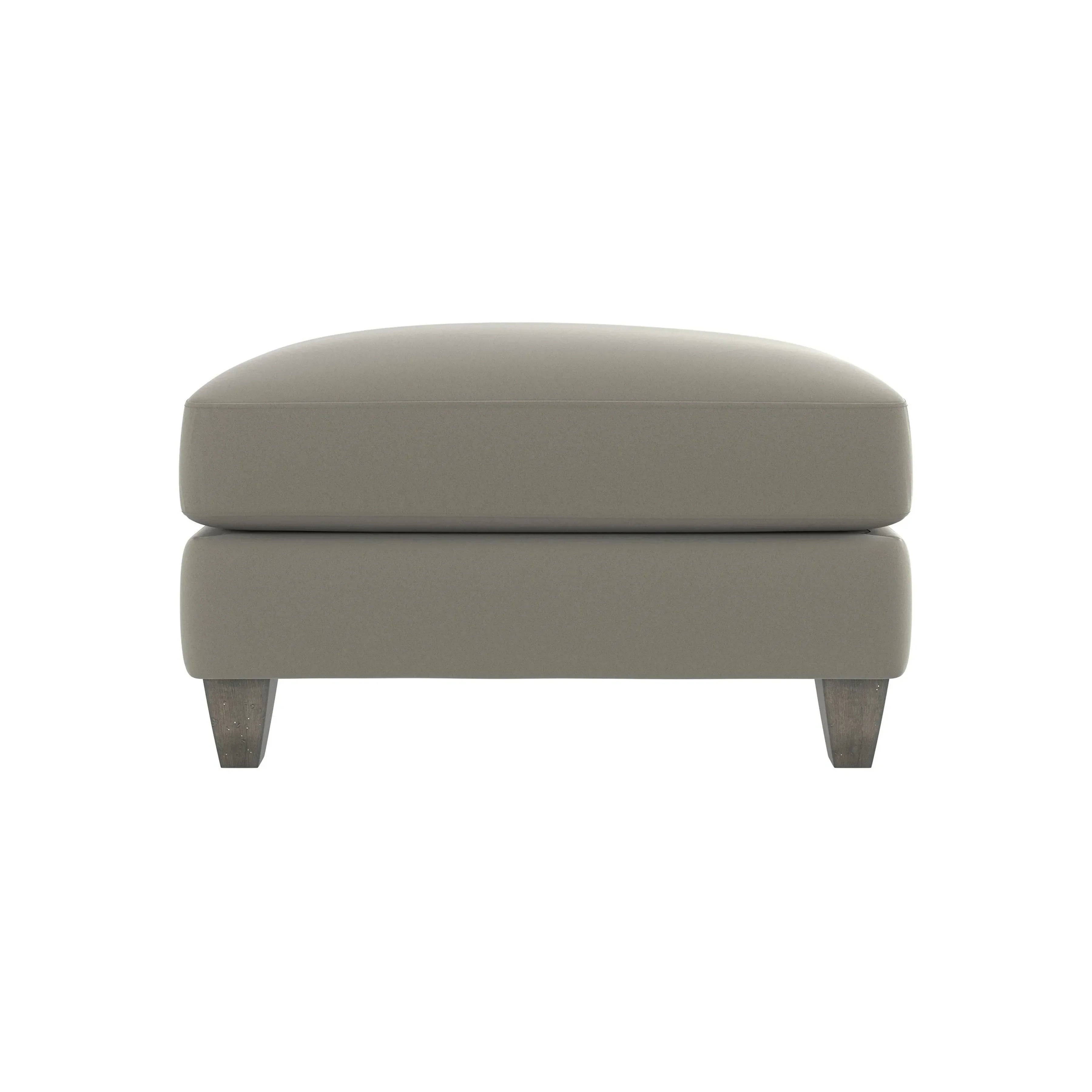 Bernhardt Mila Fabric Ottoman — The Sectional's Finishing Piece Bernhardt Ottoman