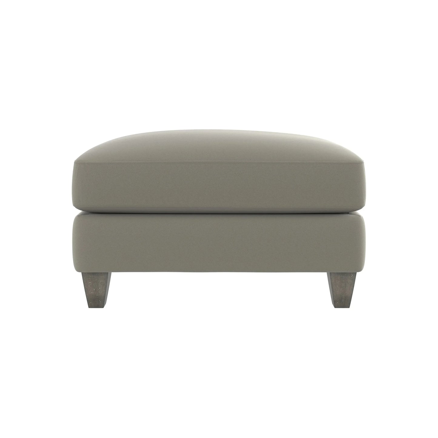 Bernhardt Mila Fabric Ottoman — The Sectional's Finishing Piece Bernhardt Ottoman