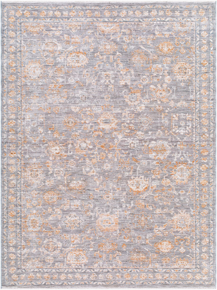 Chapel Hill Machine Woven Rug — Black/Dusty Sage