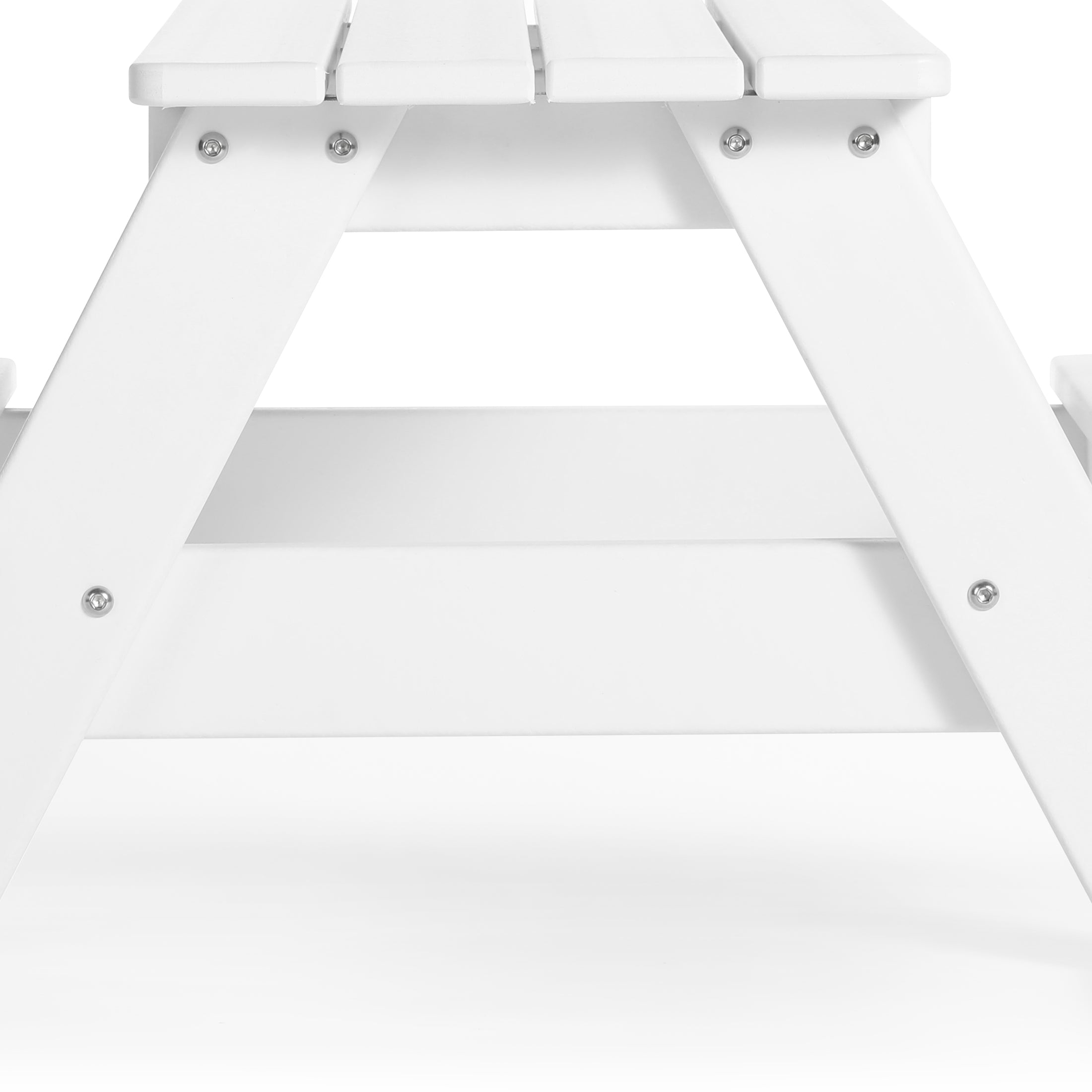 Tiny Terraces Kids' All-Weather Outdoor Picnic Table Seahawk Designs Kids Picnic Tables