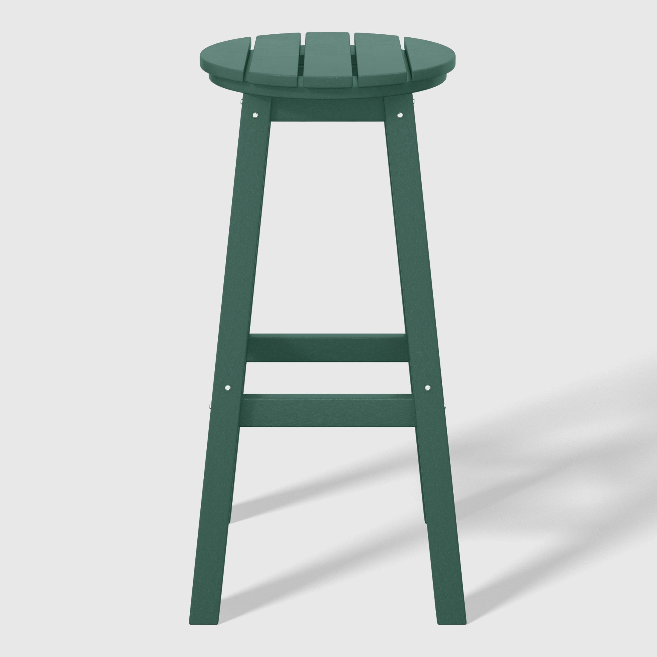 Stockholm All-Weather Outdoor Round Bar Stool (29" Height) Seahawk Designs Patio Bar & Counter Stools
