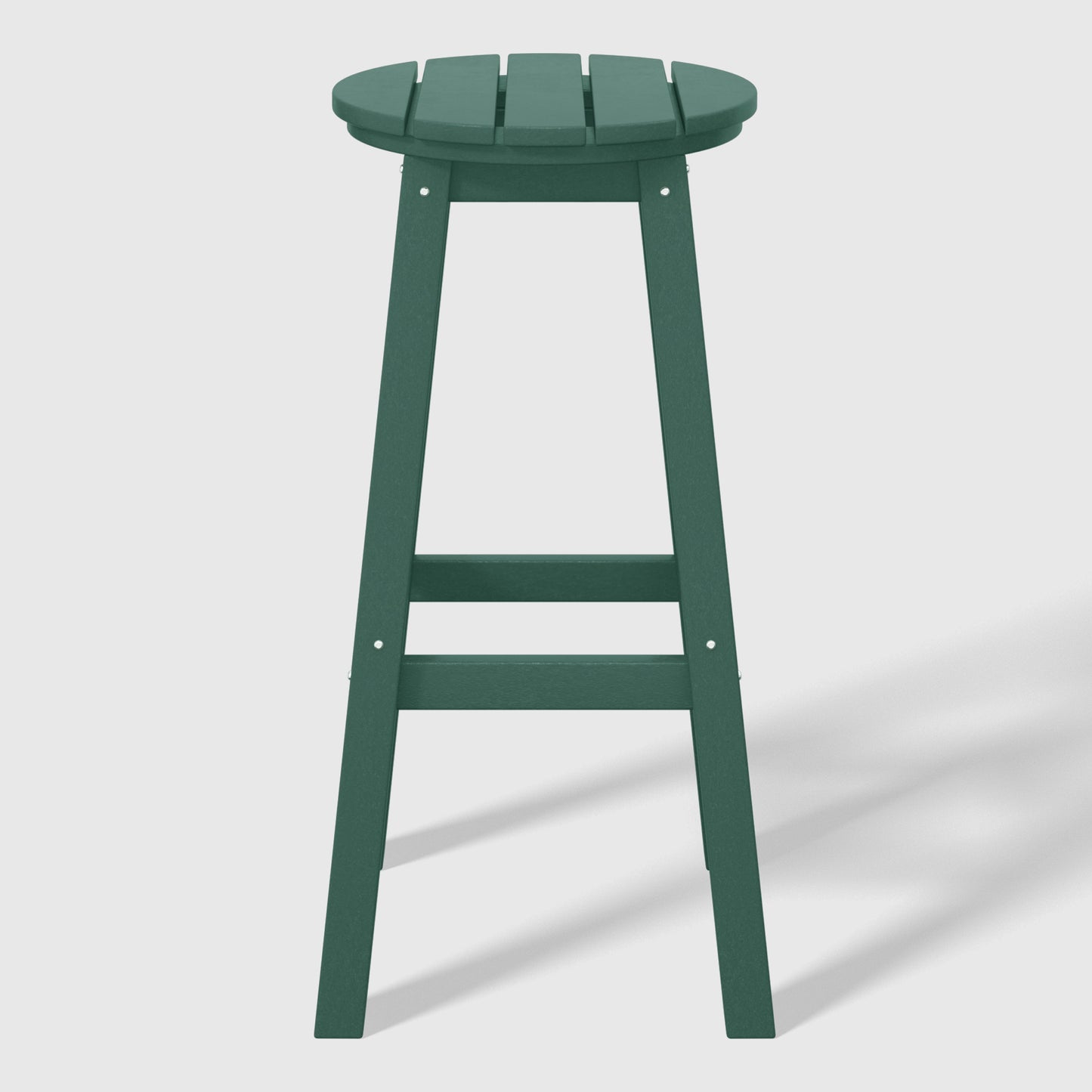 Stockholm All-Weather Outdoor Round Bar Stool (29" Height) Seahawk Designs Patio Bar & Counter Stools