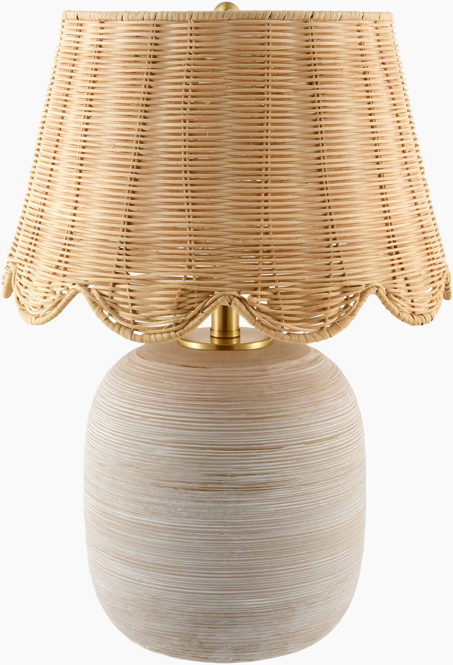 Caliah Accent Table Lamp — Cream