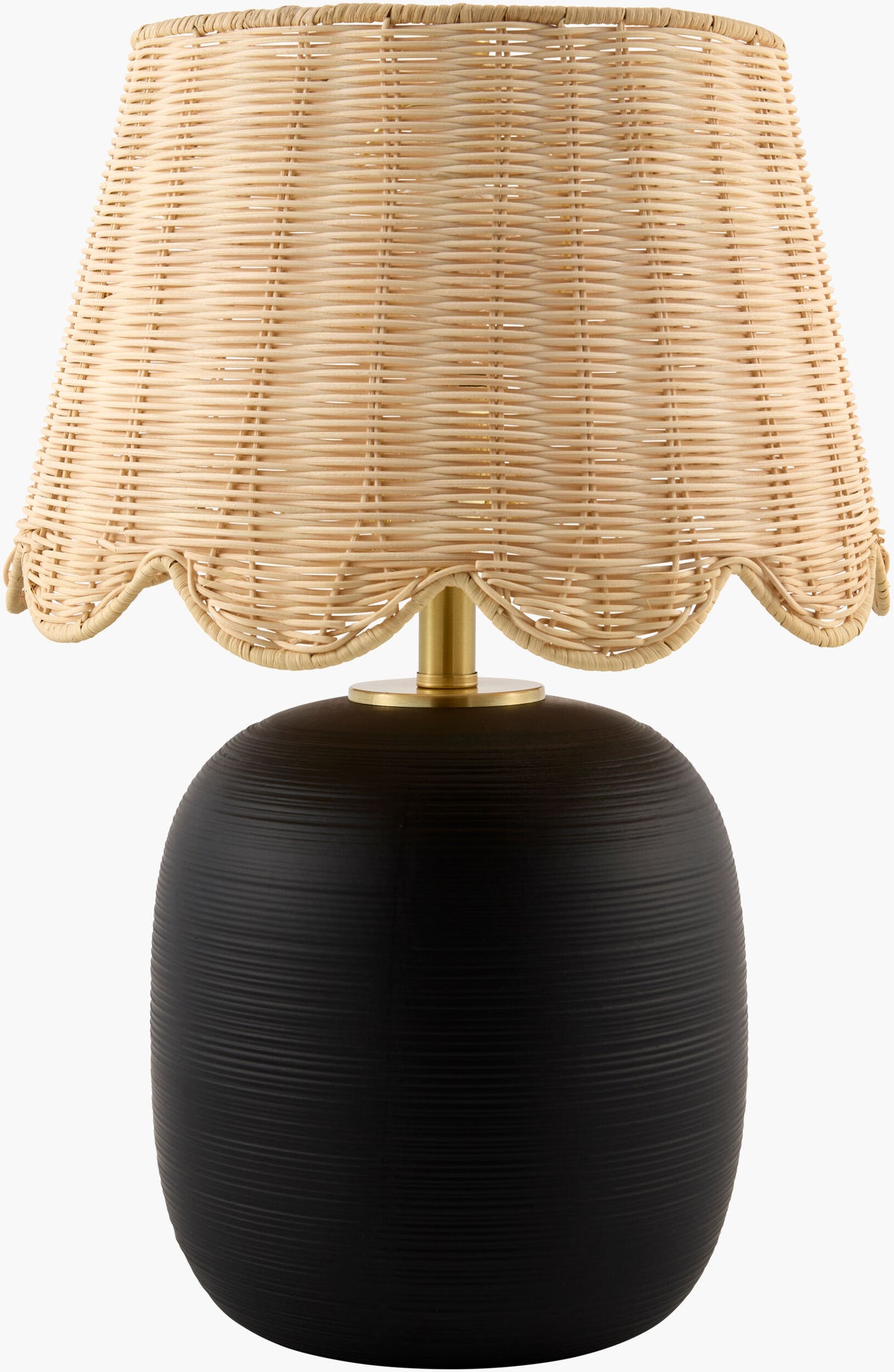 Caliah Accent Table Lamp — Black
