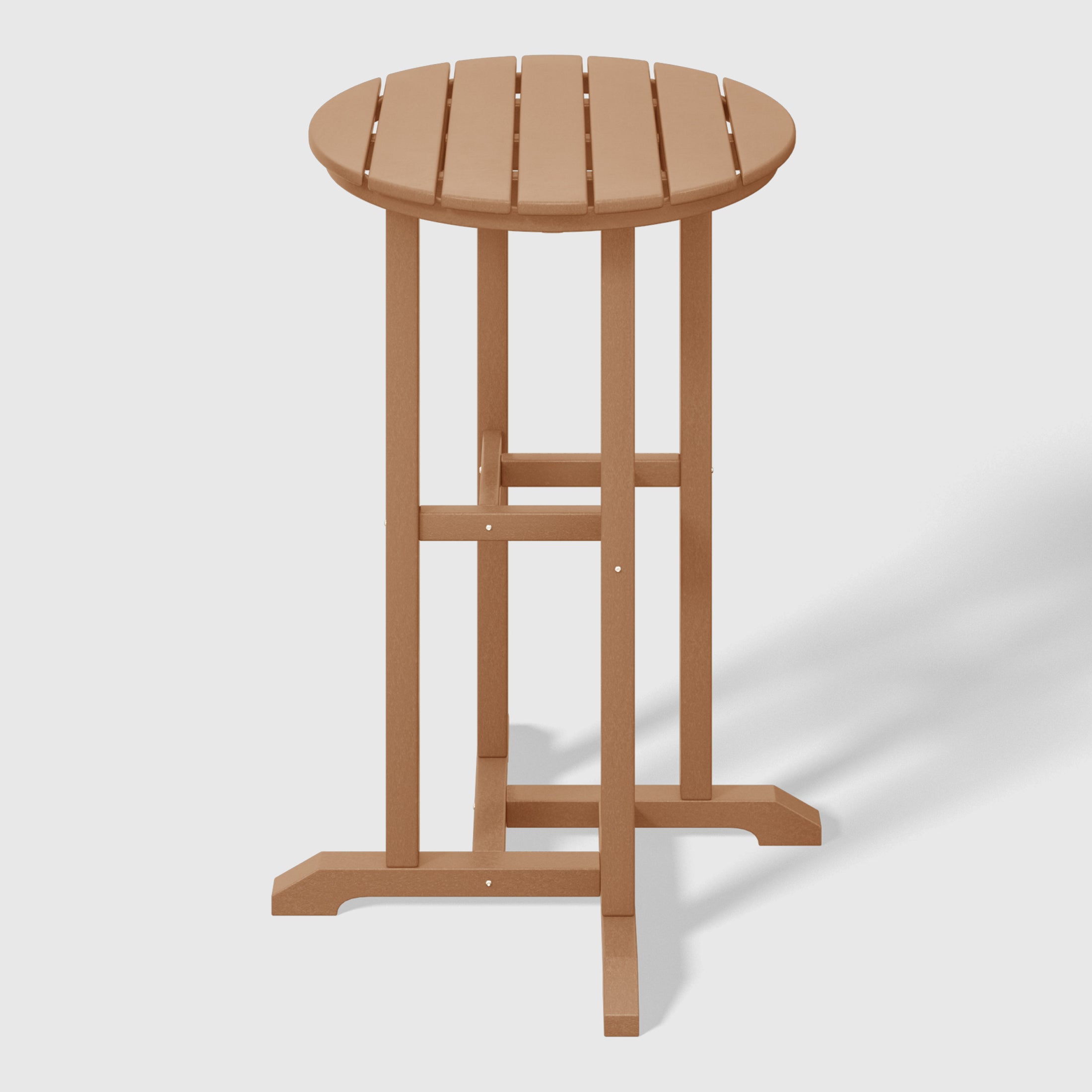 Stockholm All-Weather Outdoor Round Counter Bistro Table (37" Height) Seahawk Designs Patio Bar Tables