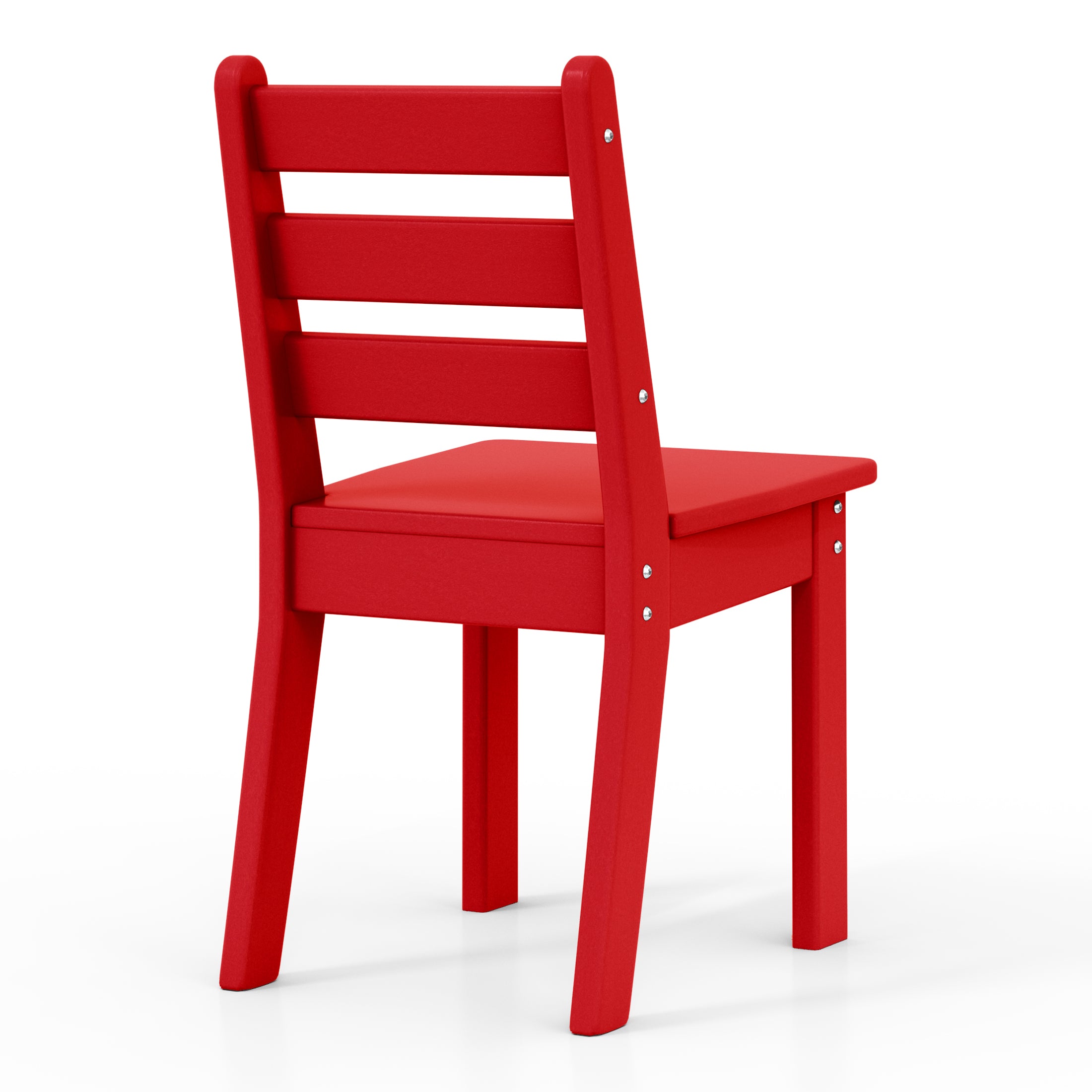 Tiny Terraces Kids' All-Weather Outdoor Dining Chair (Set of 2) Seahawk Designs Kids Patio Dining Chairs
