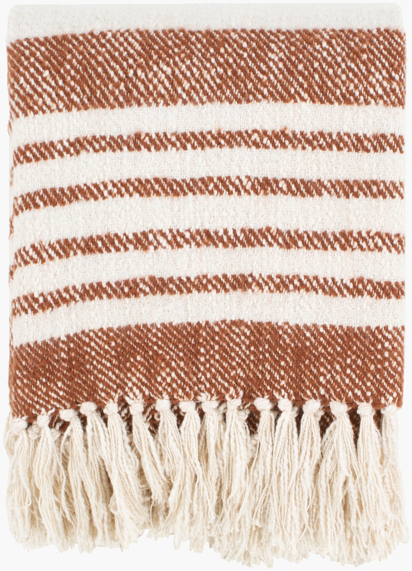 Chamonix Throw — Brown/Cream