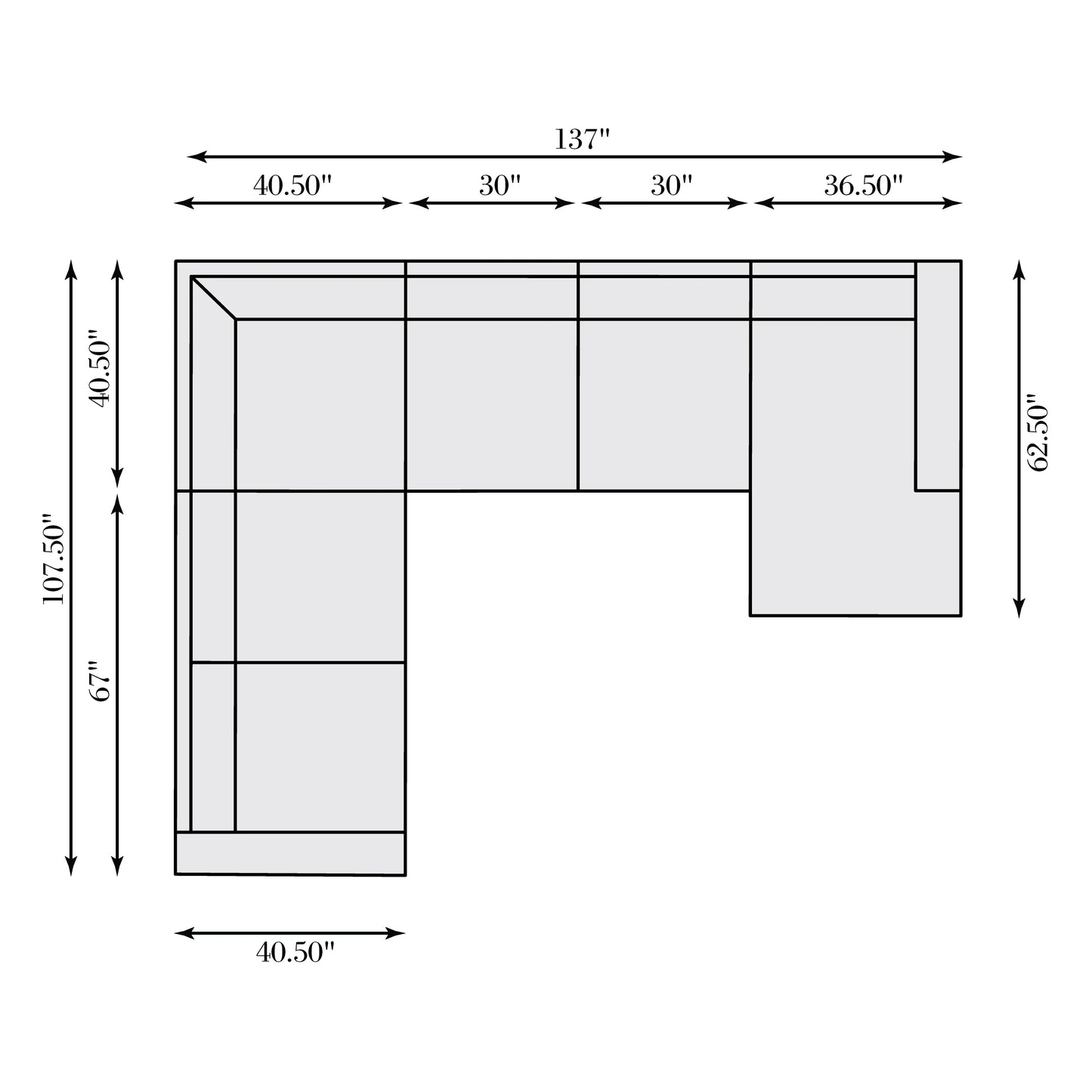 Dawkins Fabric Sectional Bernhardt Living