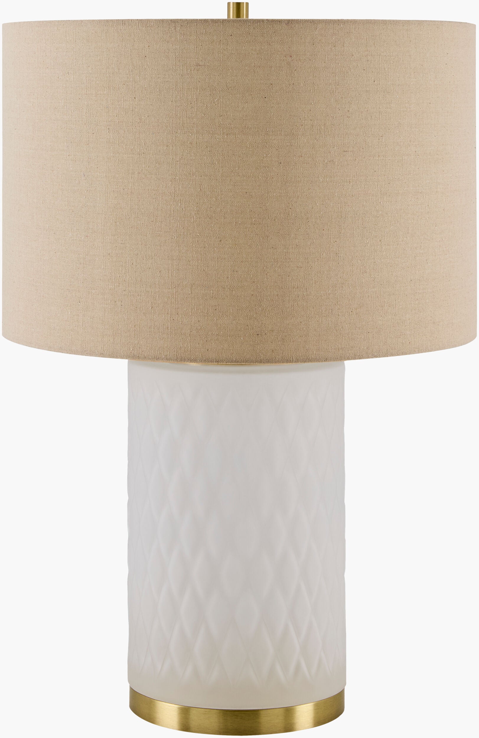 Cancale Accent Table Lamp — Light Gray