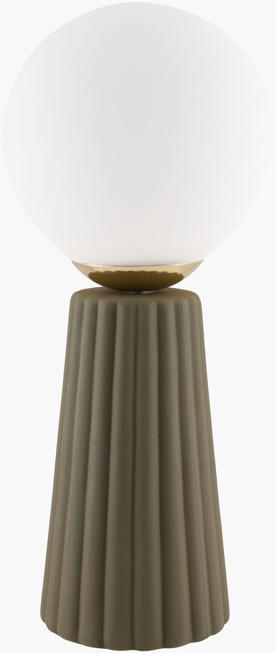 Conju Accent Table Lamp — Dark Green