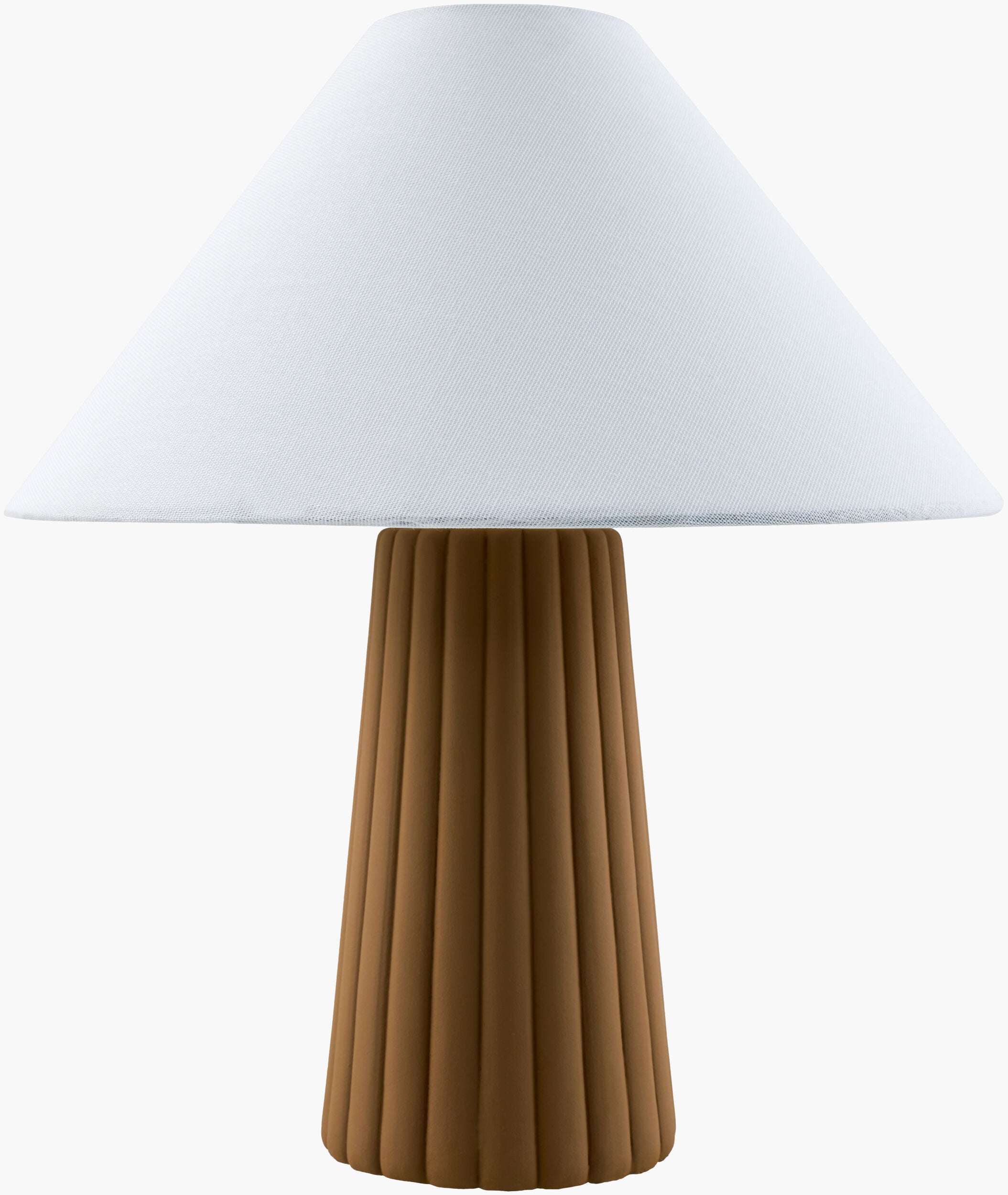 Conju Accent Table Lamp — Terracotta